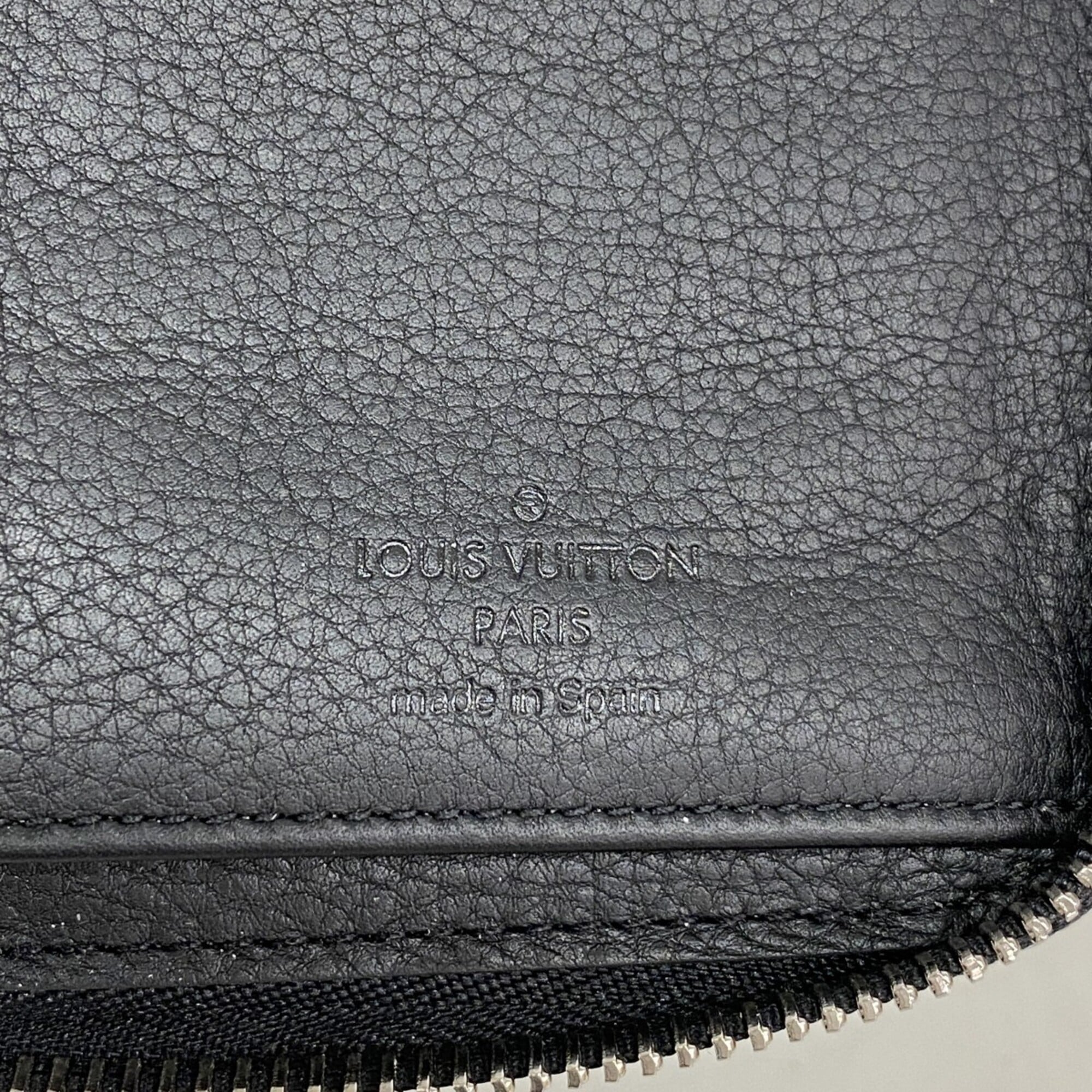Louis Vuitton Noir Long Wallet (Bi-Fold) (Pre-Owned)