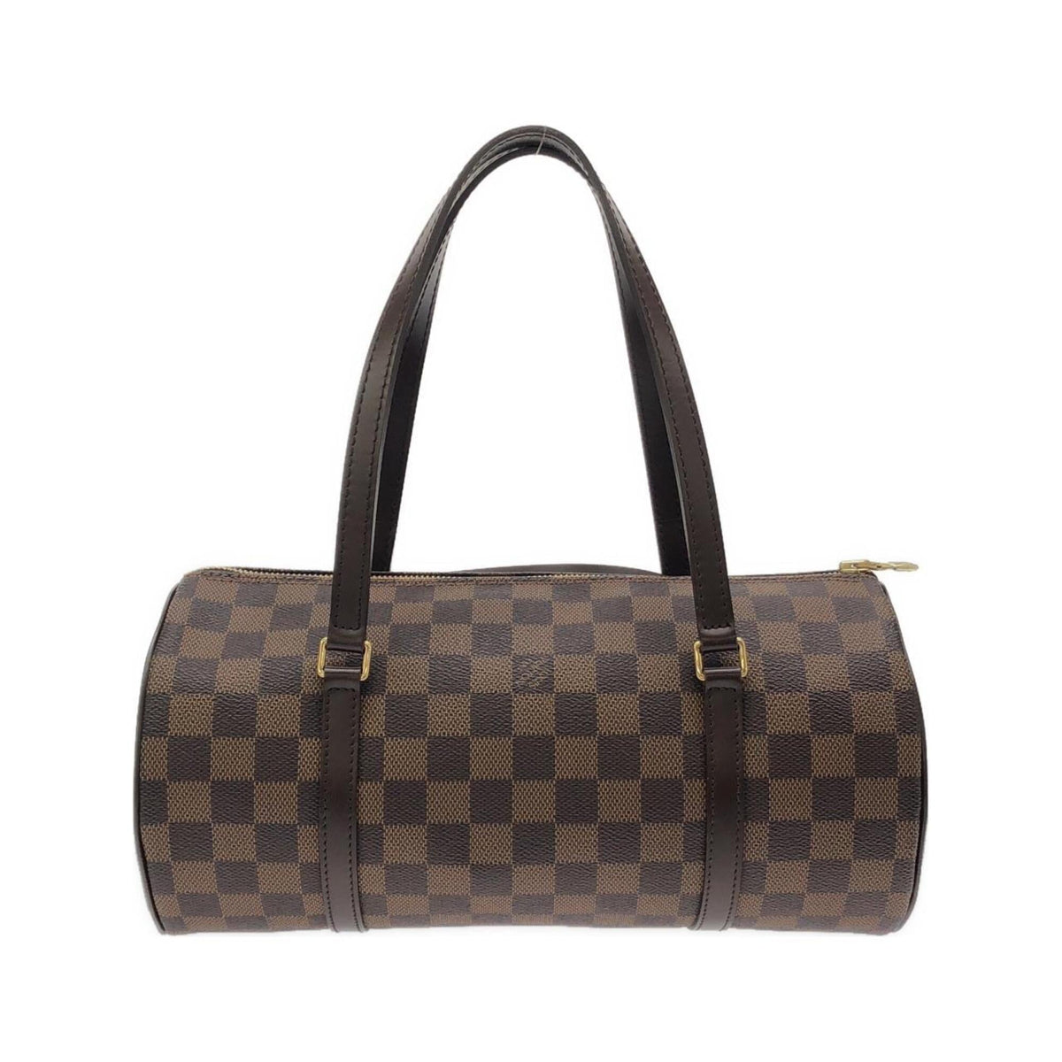 Louis Vuitton Ebene Coated Canvas Handbag Pouch (Pre-Owned)