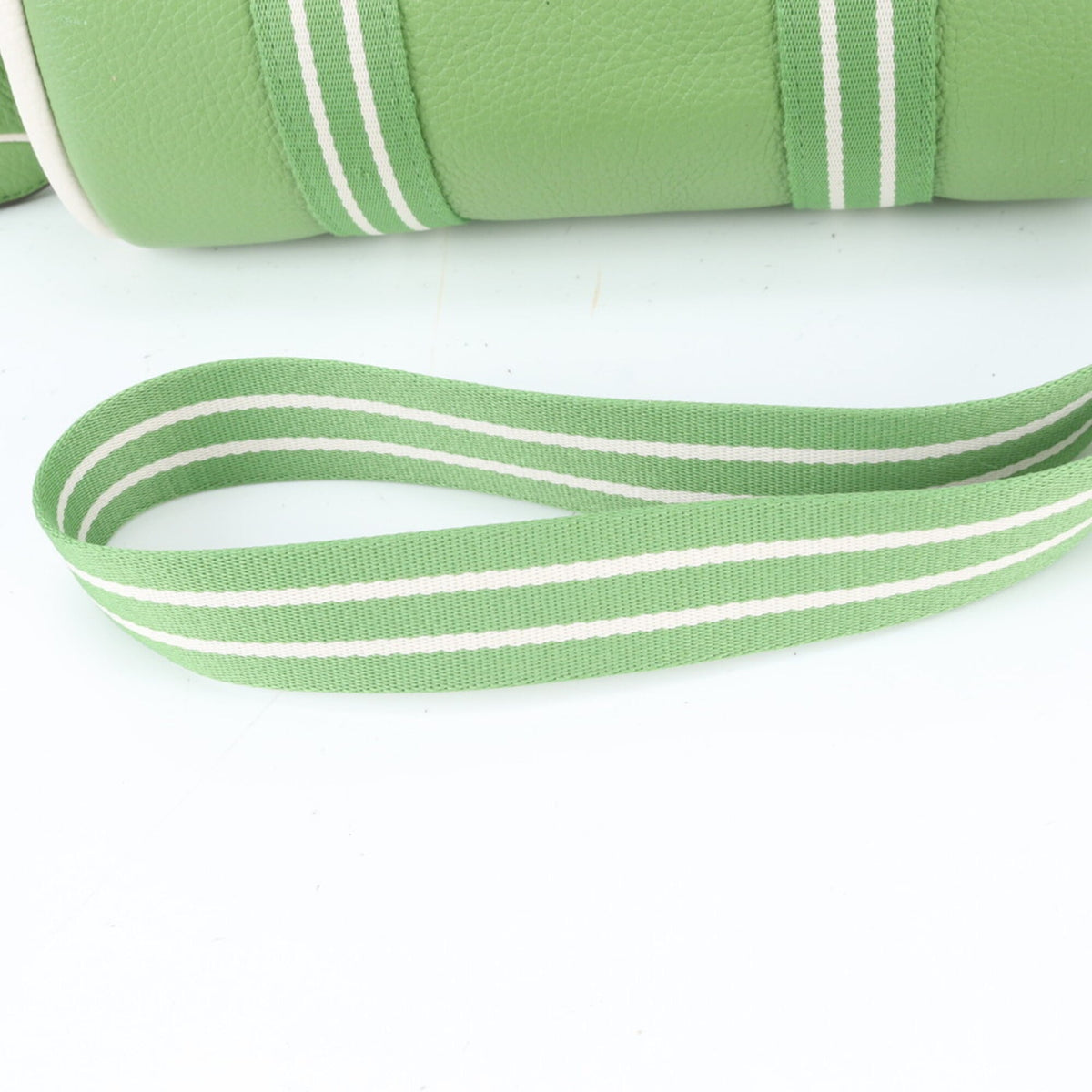 Kate Spade Green White Leather Crossbody Bag Shoulder Bag (Pre-Owned)