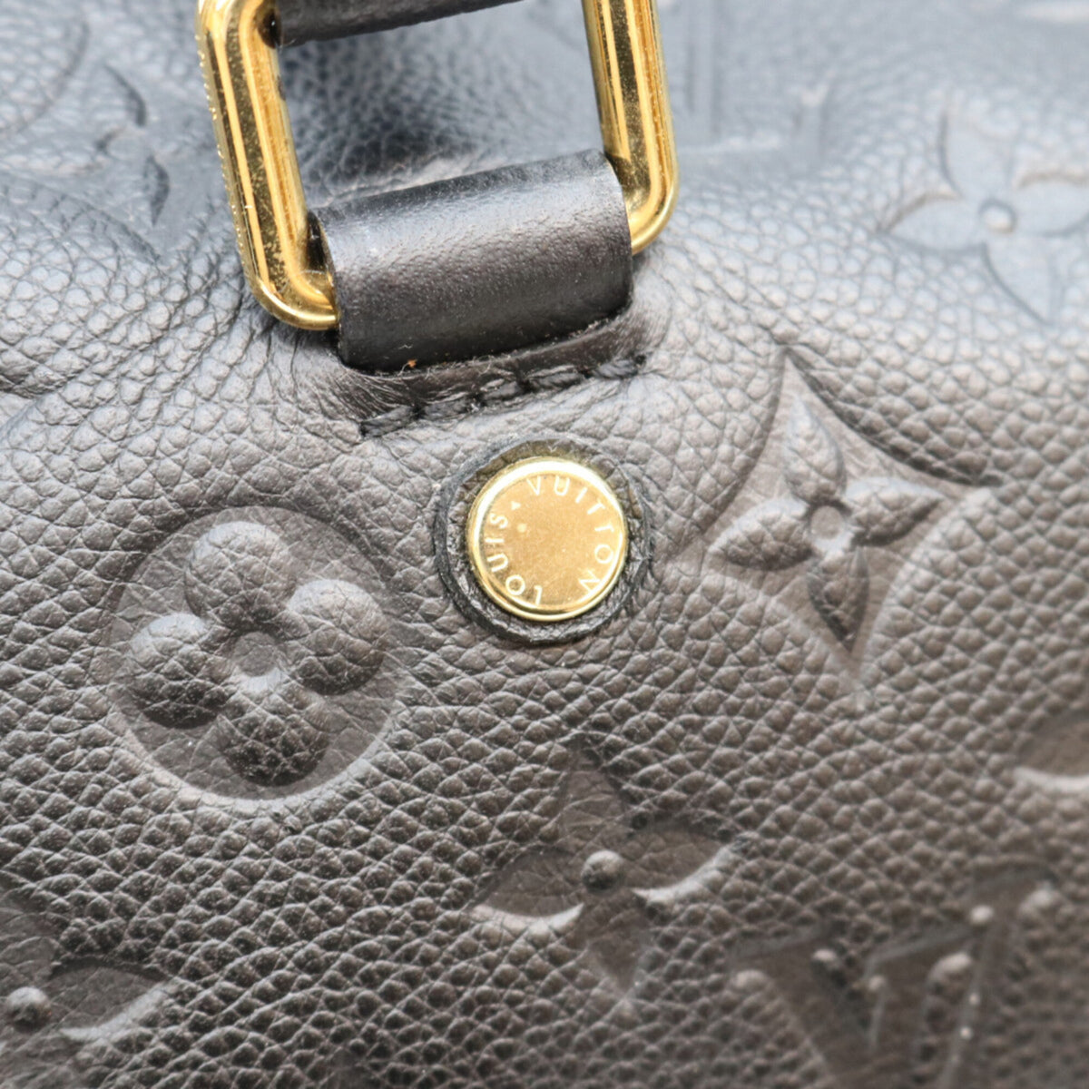 Louis Vuitton Black Monogram Empreinte Boston Bag (Pre-Owned)