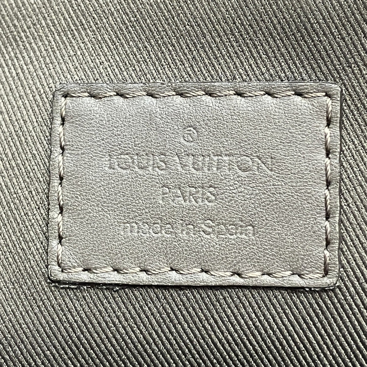 Louis Vuitton Galle Gray Damier Infini Briefcase Handbag (Pre-Owned)