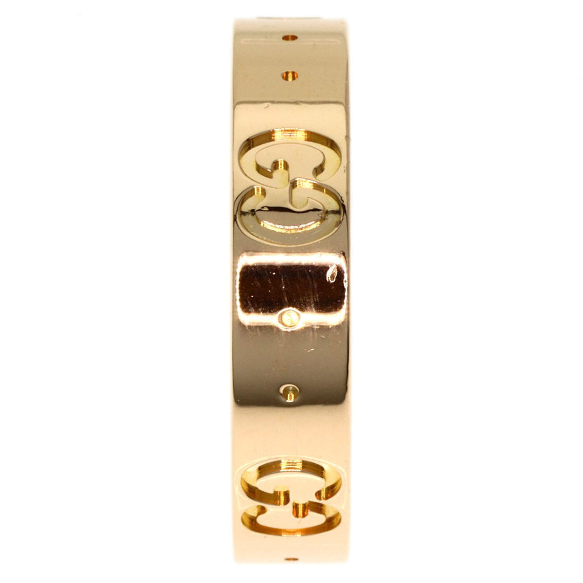 Gucci Pink Gold (18K) Band Ring (Pre-Owned)