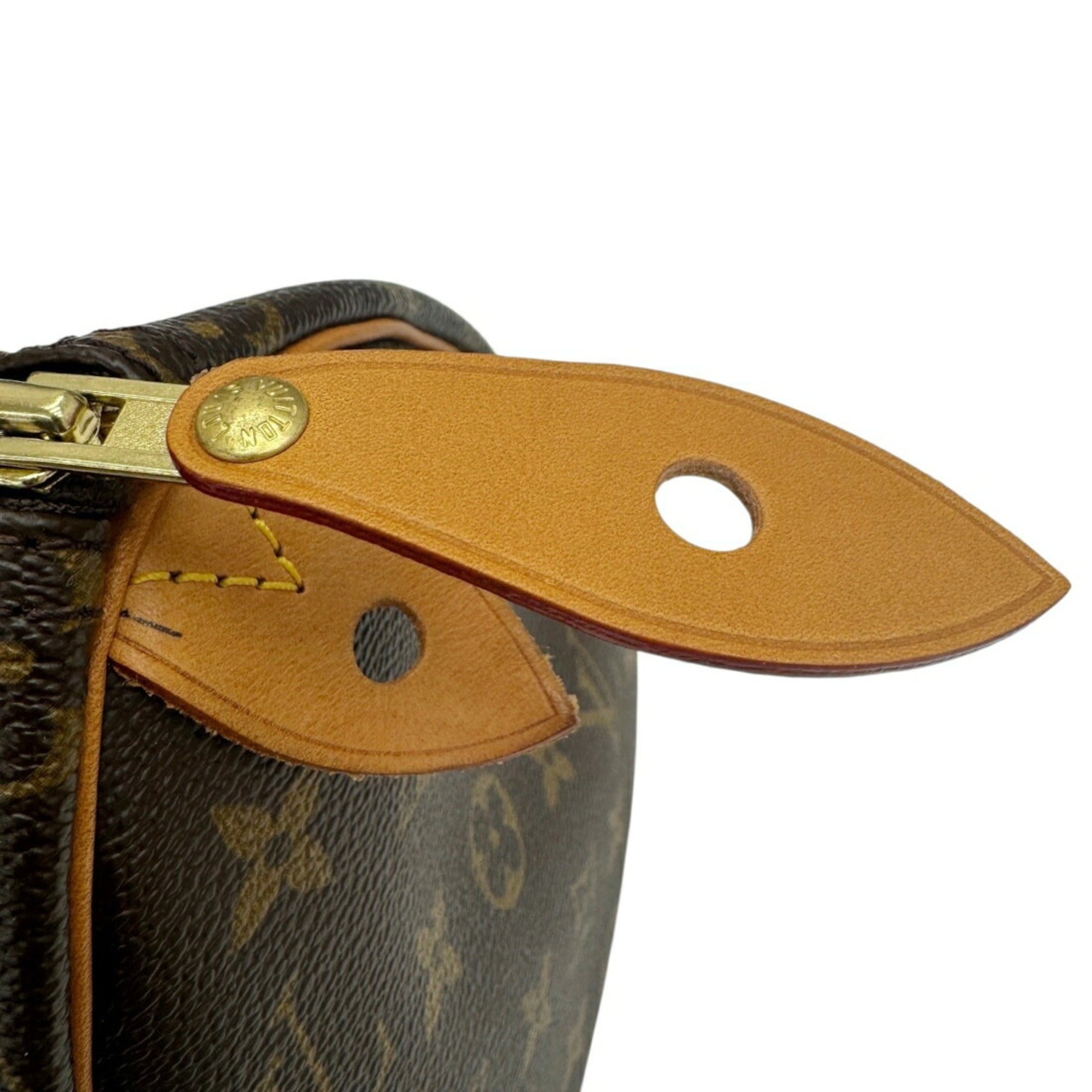 Louis Vuitton Brown Monogram Boston Bag Handbag (Pre-Owned)