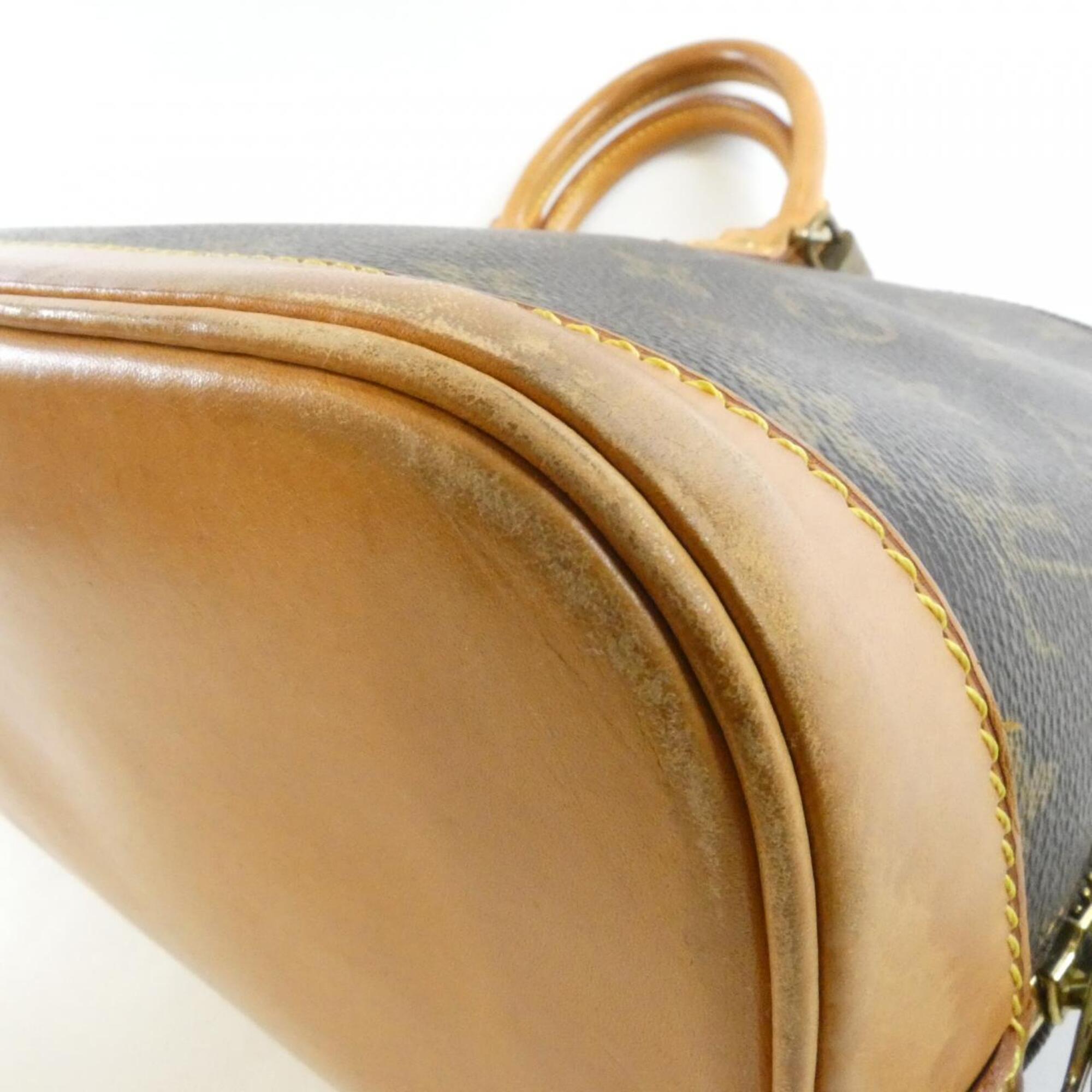Louis Vuitton Marron Coated Canvas Handbag (Pre-Owned)