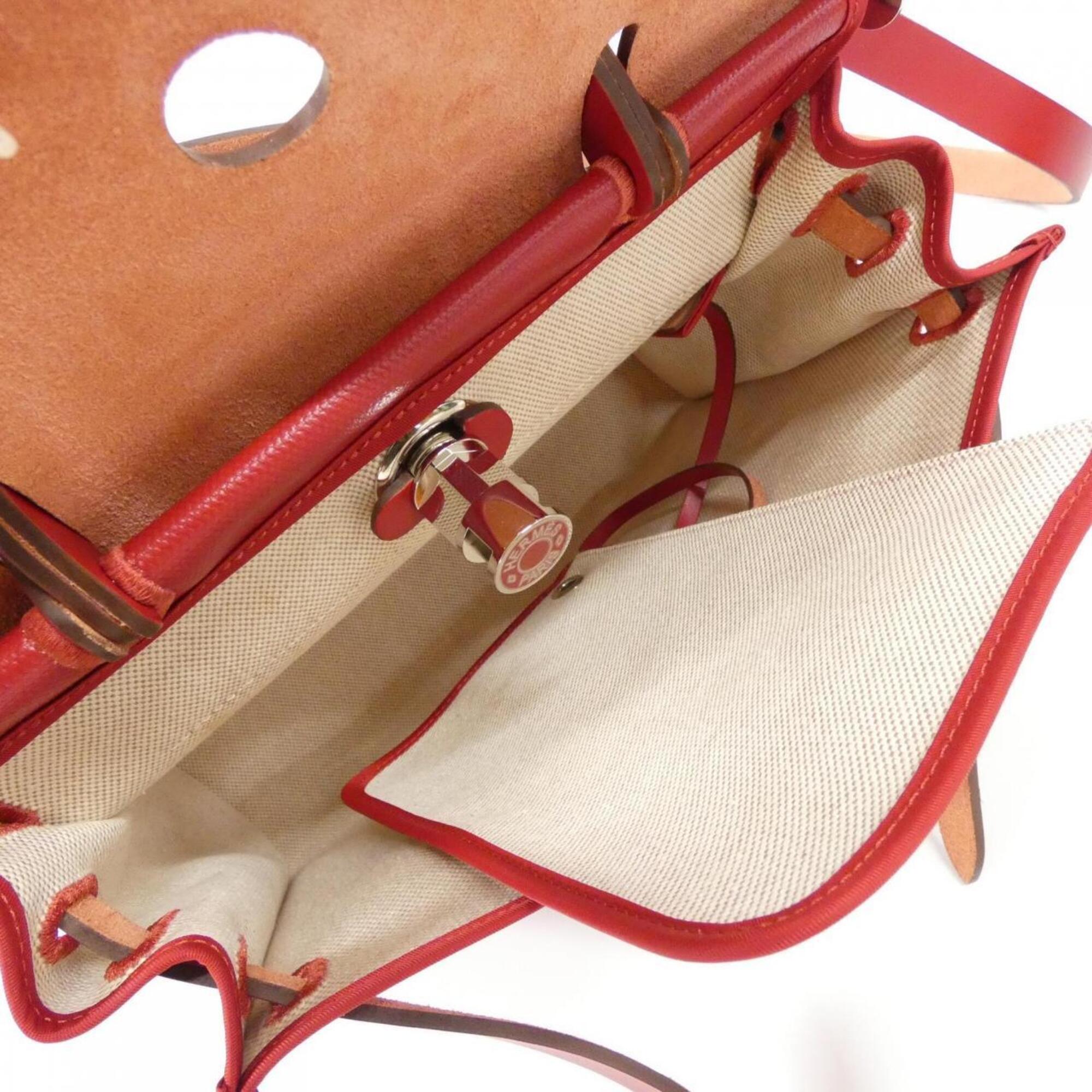 Hermes Red Color Handbag Pouch (Pre-Owned)