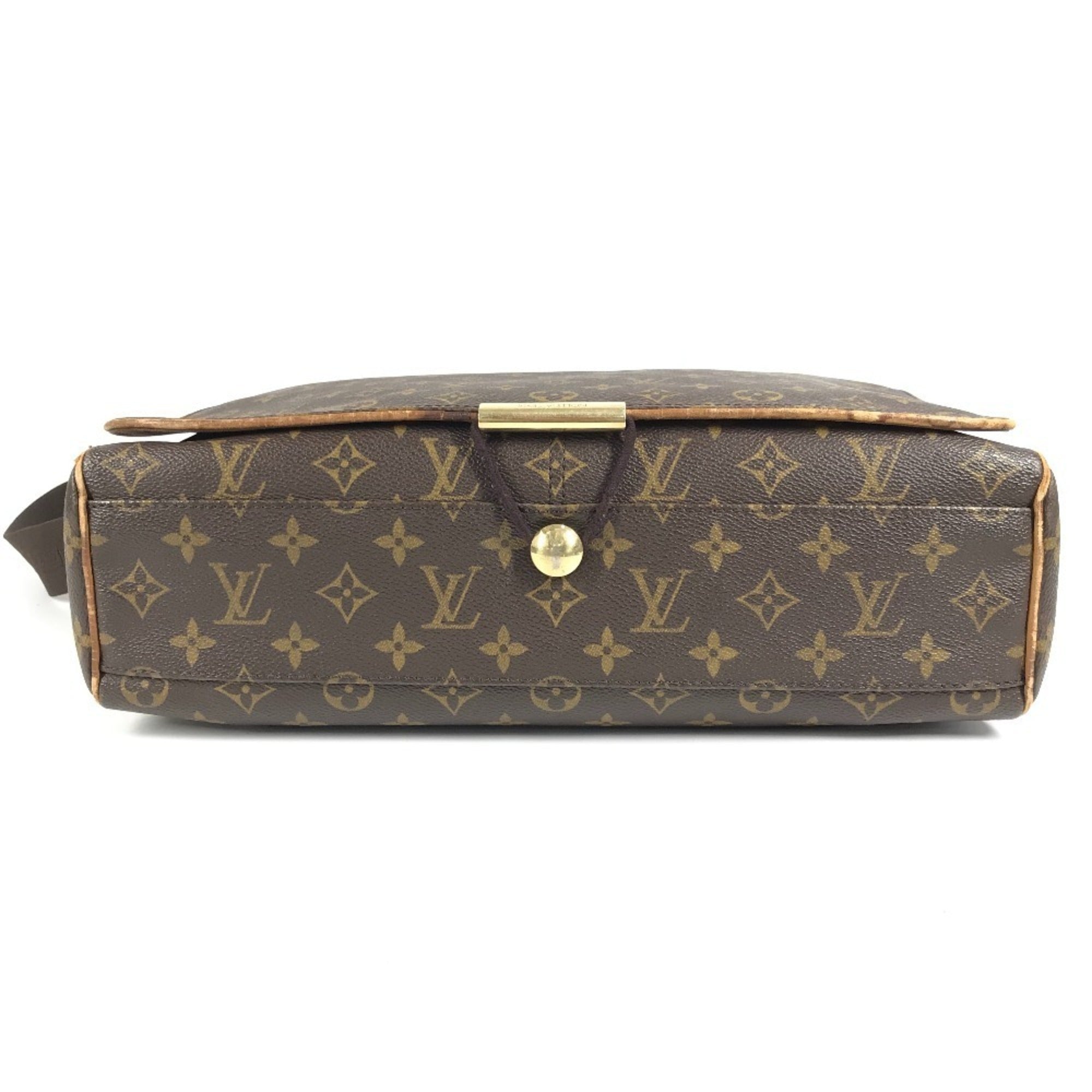 Louis Vuitton Brown Monogram Canvas Messenger Bag Shoulder Bag (Pre-Owned)
