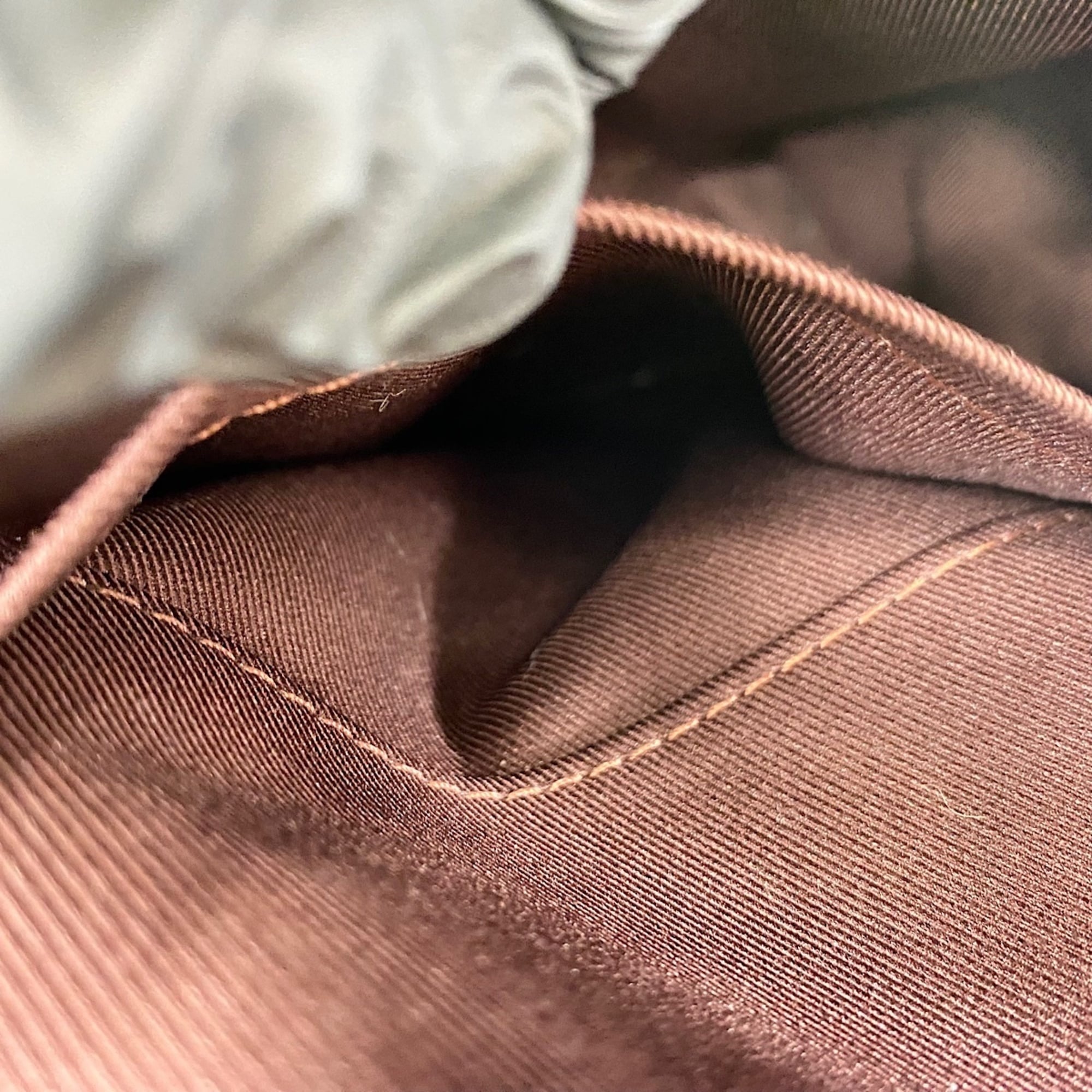 Louis Vuitton Brown Clear Handbag (Pre-Owned)