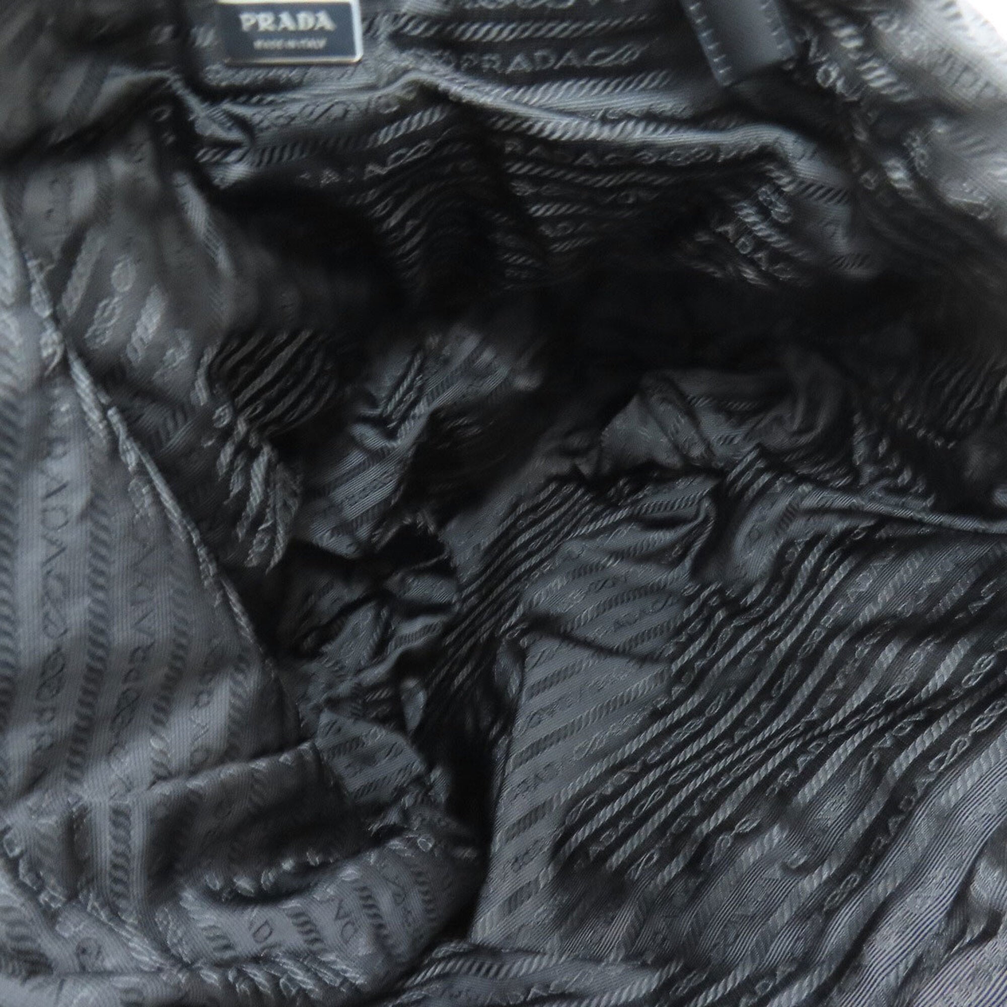 Prada Black Nylon Tote Bag (Pre-Owned)