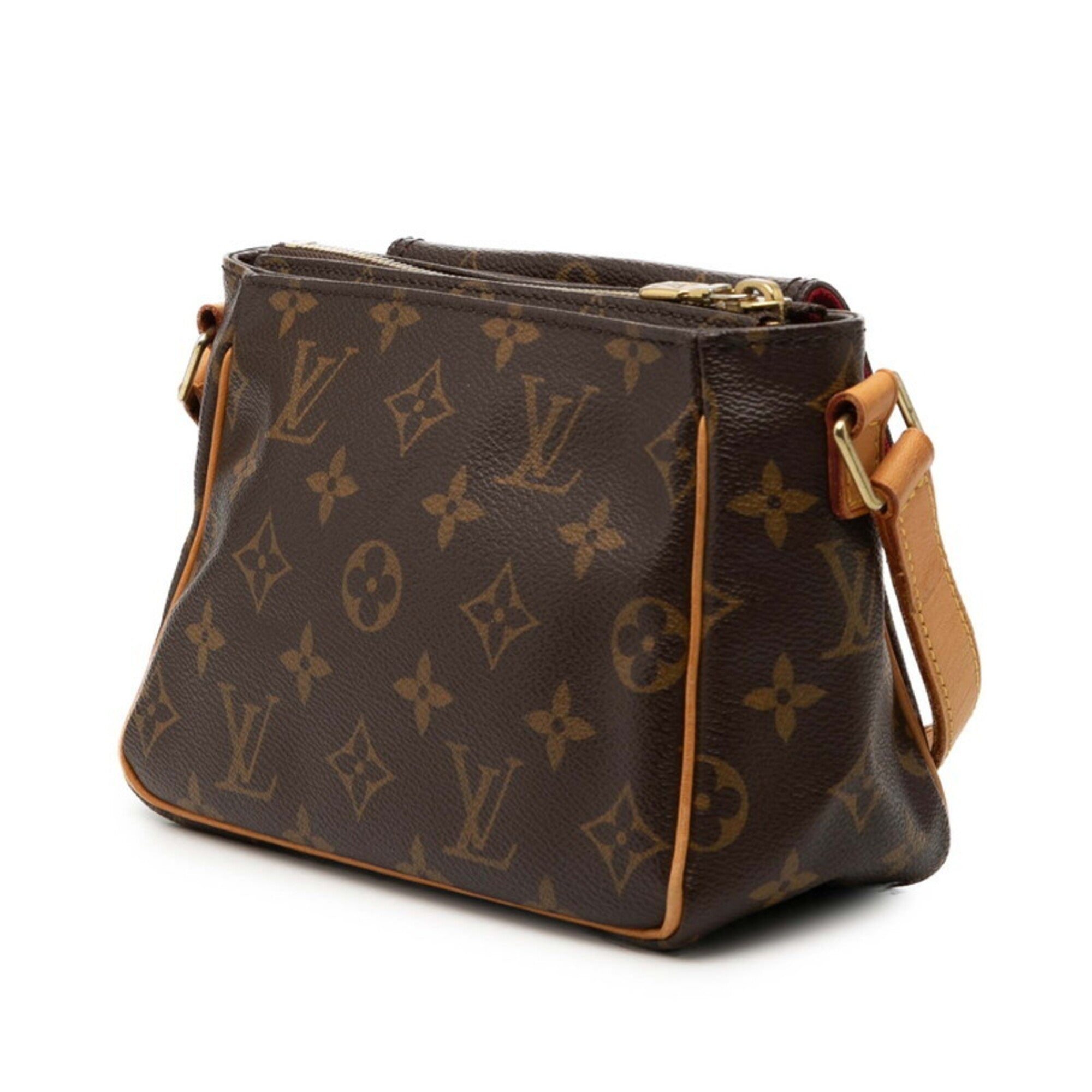 Louis Vuitton Brown Pvc Leather Shoulder Bag (Pre-Owned)