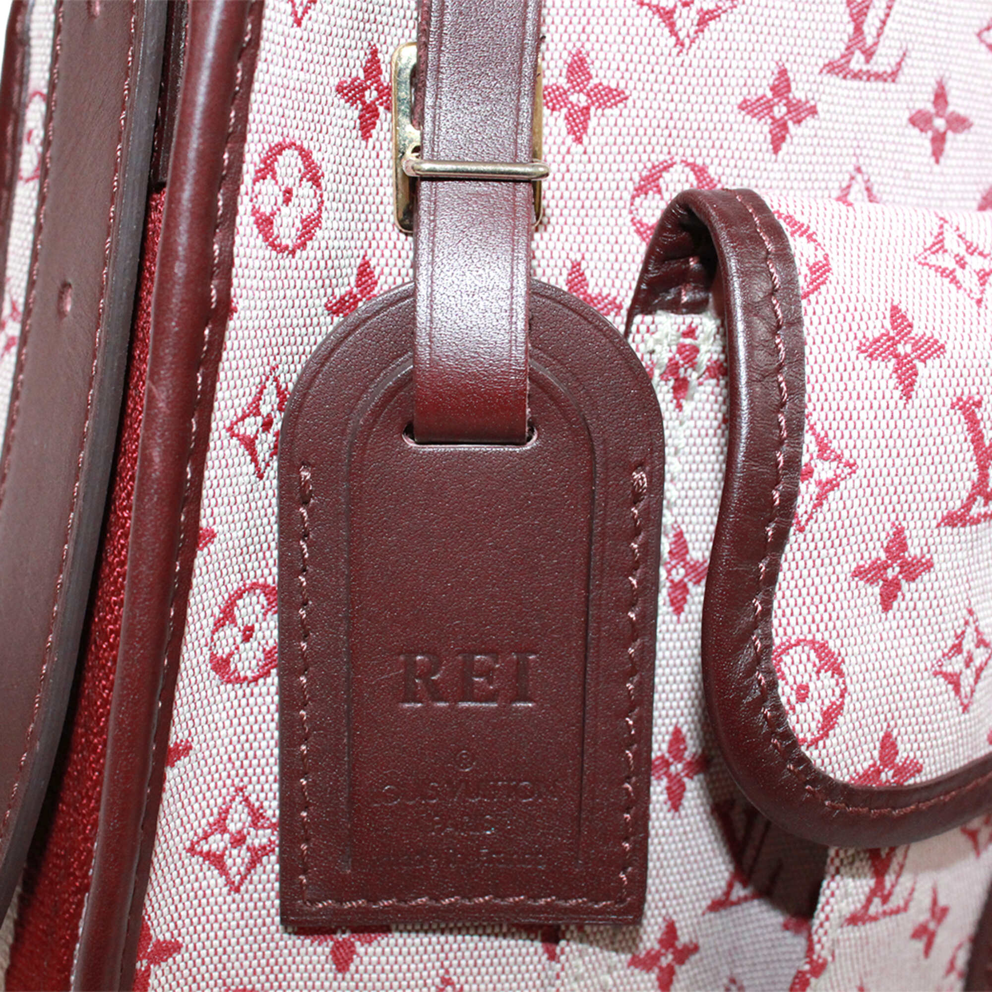 Louis Vuitton Cerise Red Color Monogram Mini Shoulder Bag (Pre-Owned)