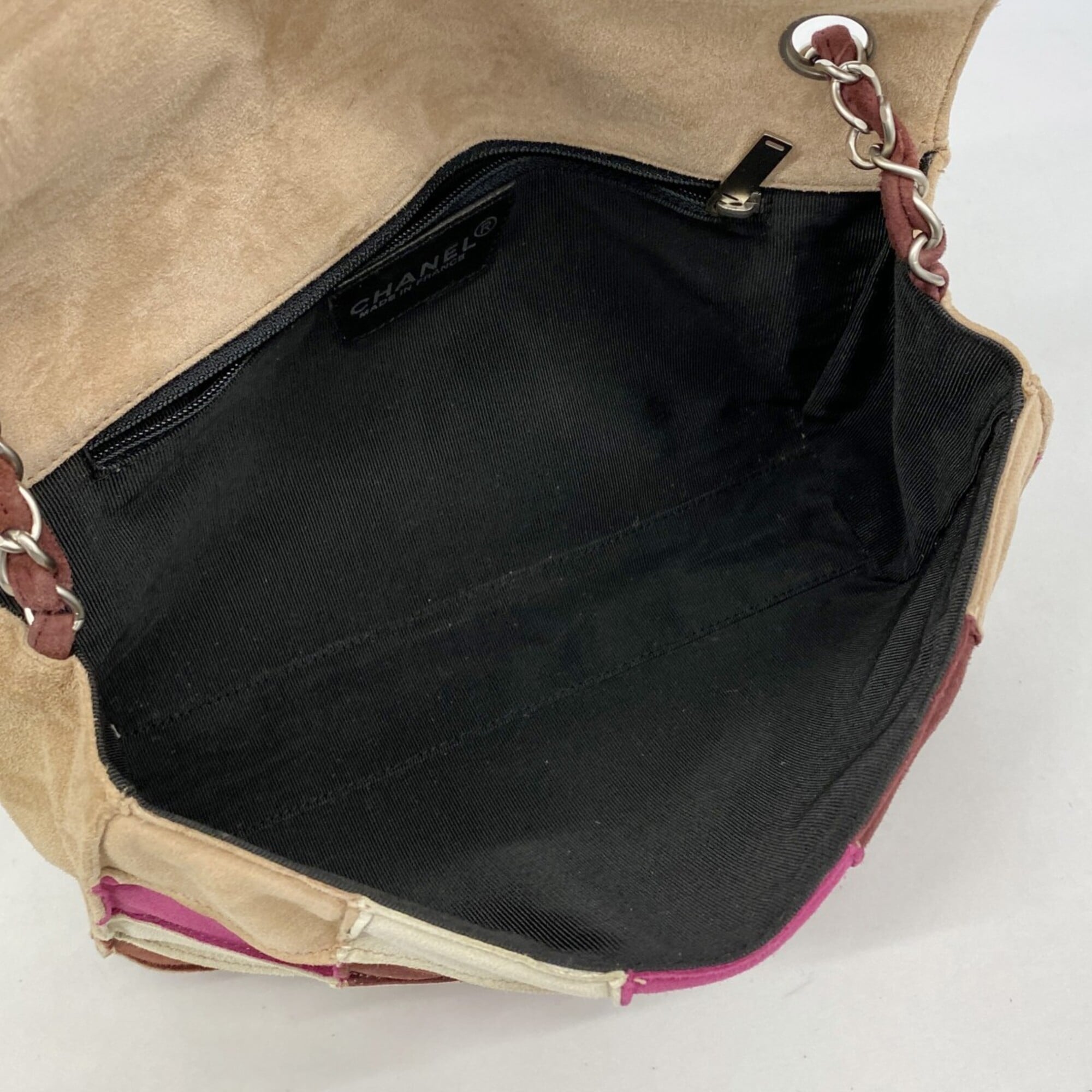 Chanel Multi-Color Suede Shoulder Bag (Pre-Owned)