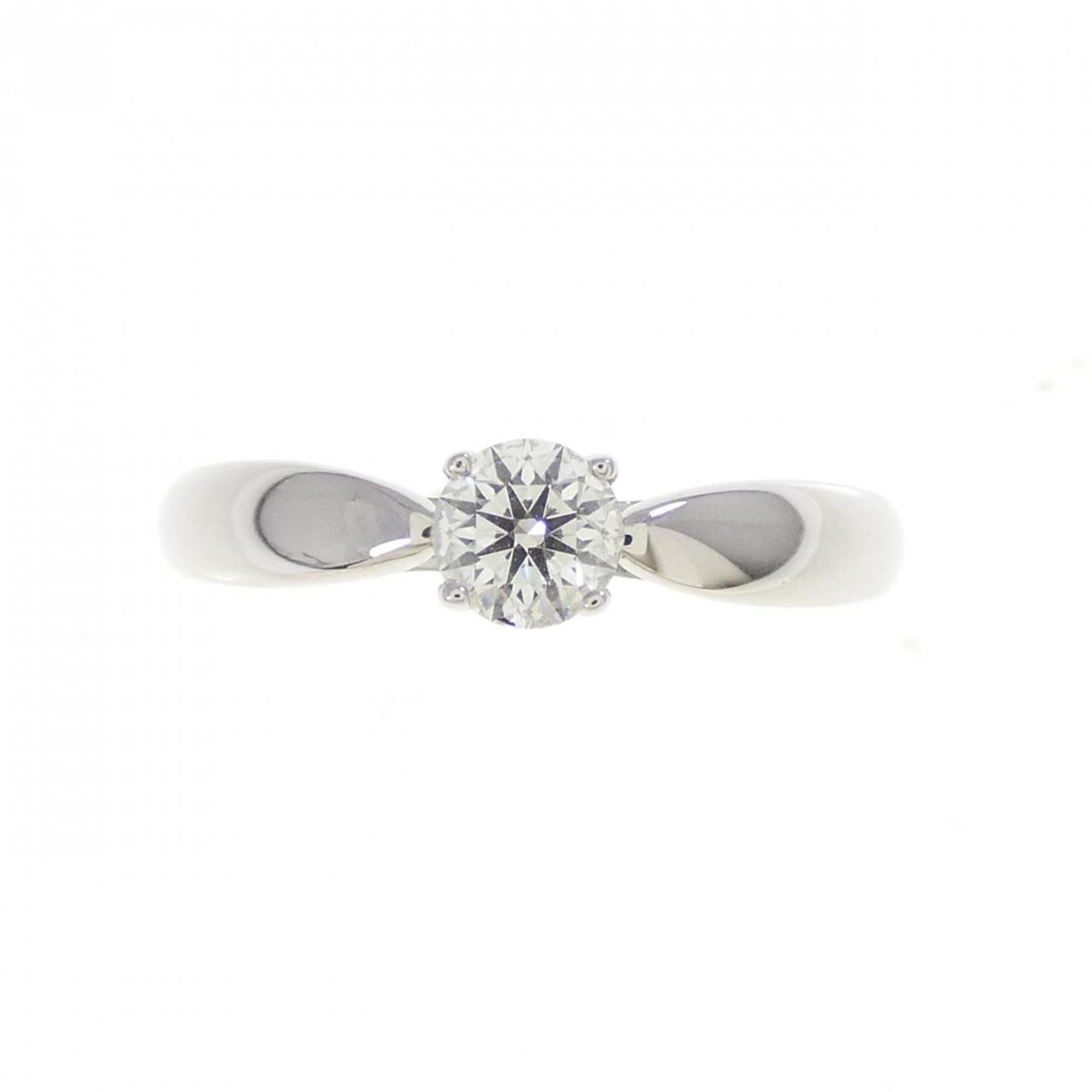 Tiffany Platinum Platinum 950 Band Ring (Pre-Owned)