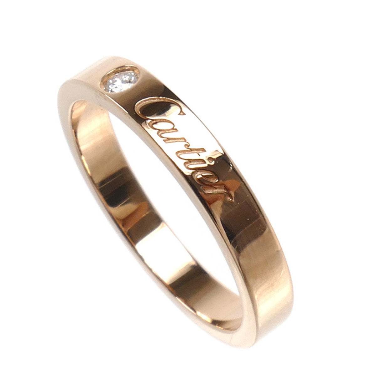 Cartier Pink Gold (18K) Band Ring (Pre-Owned)