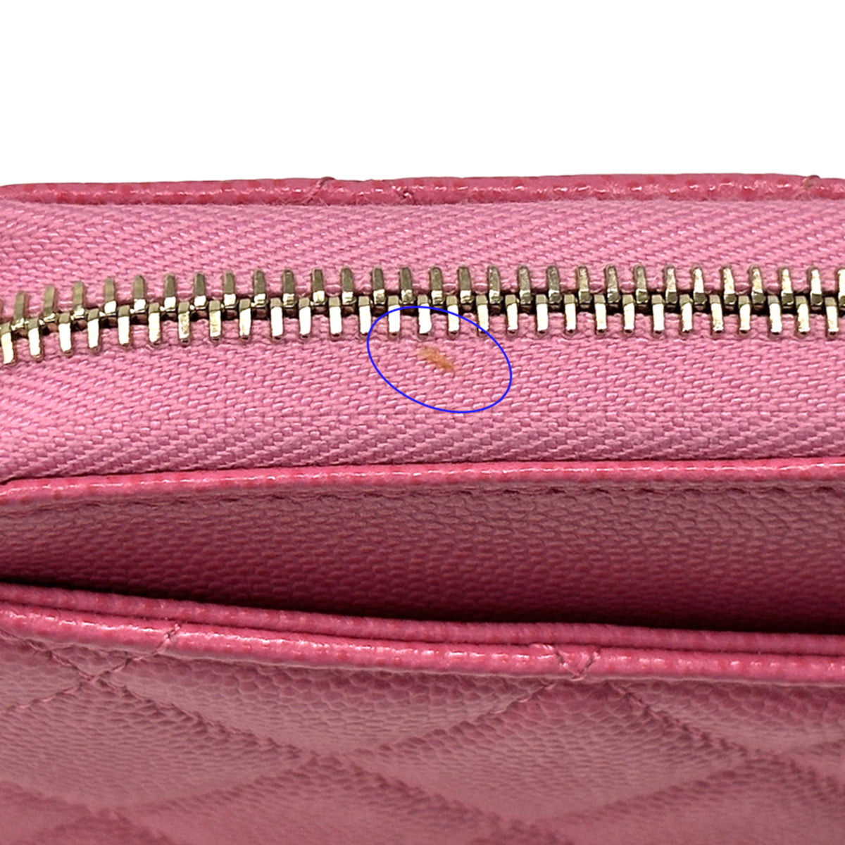 Chanel Pink Grained Calfskin (Pre-Owned)