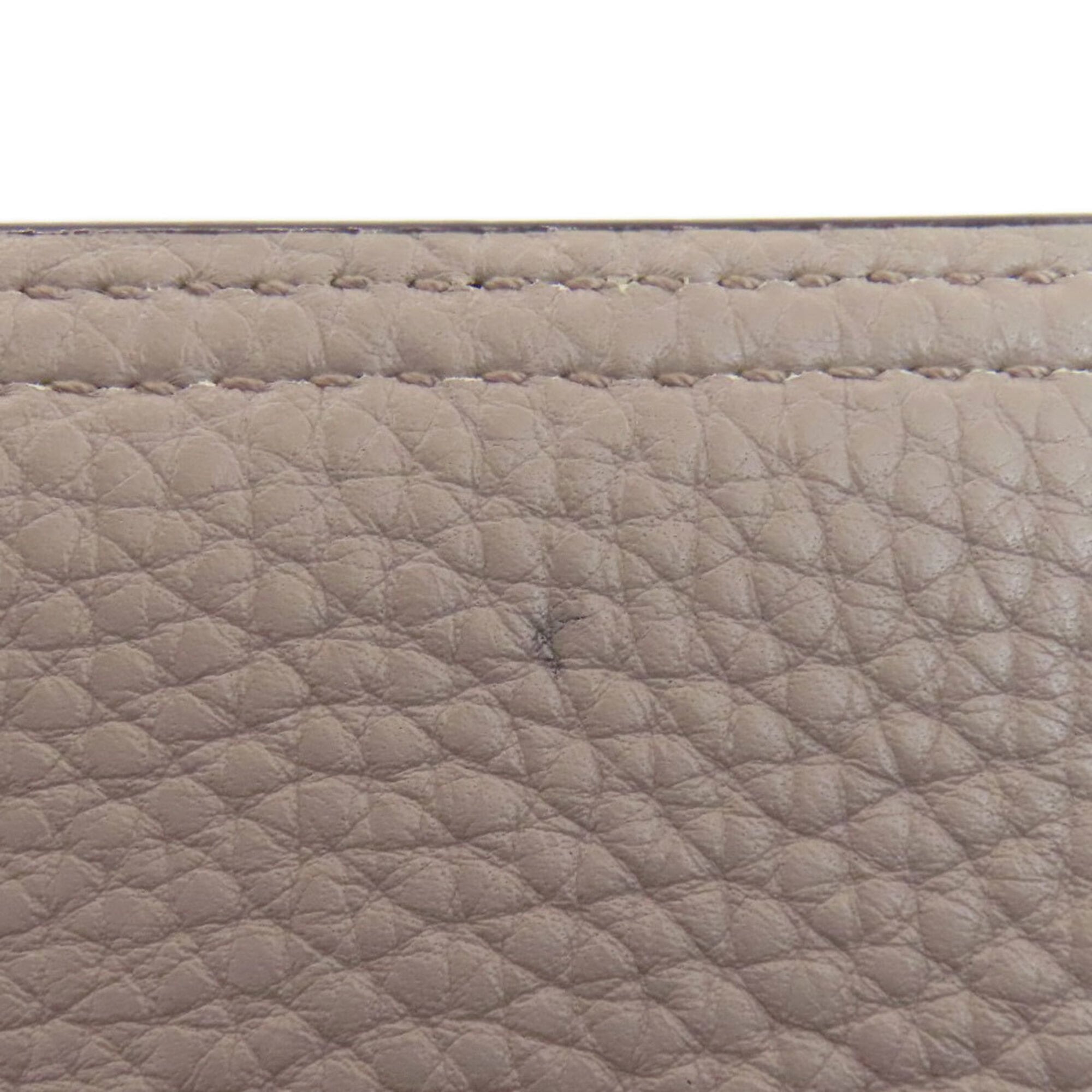 Gucci Gray Leather Handbag (Pre-Owned)