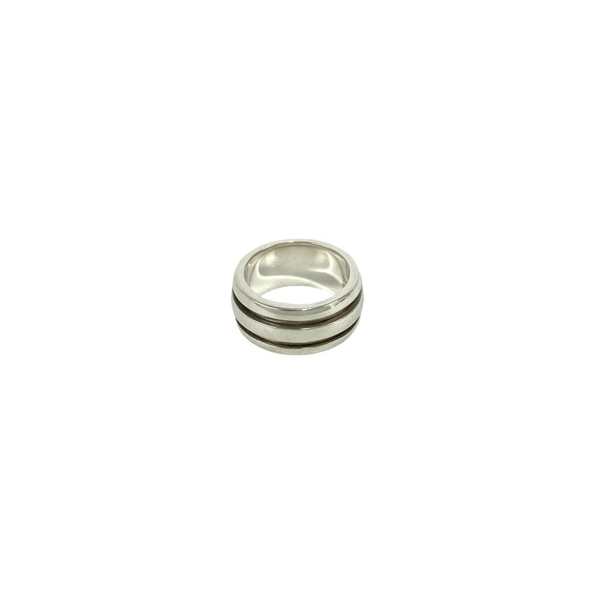 Tiffany Silver Silver 925 Band Ring (Pre-Owned)