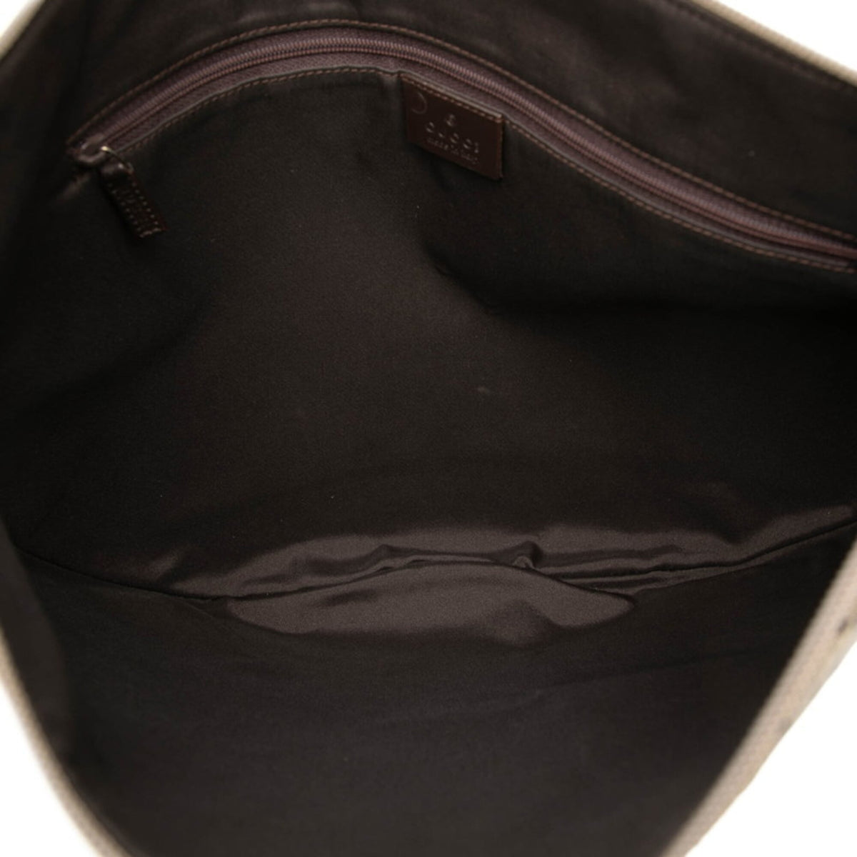 Gucci Beige Nylon Leather Shoulder Bag (Pre-Owned)