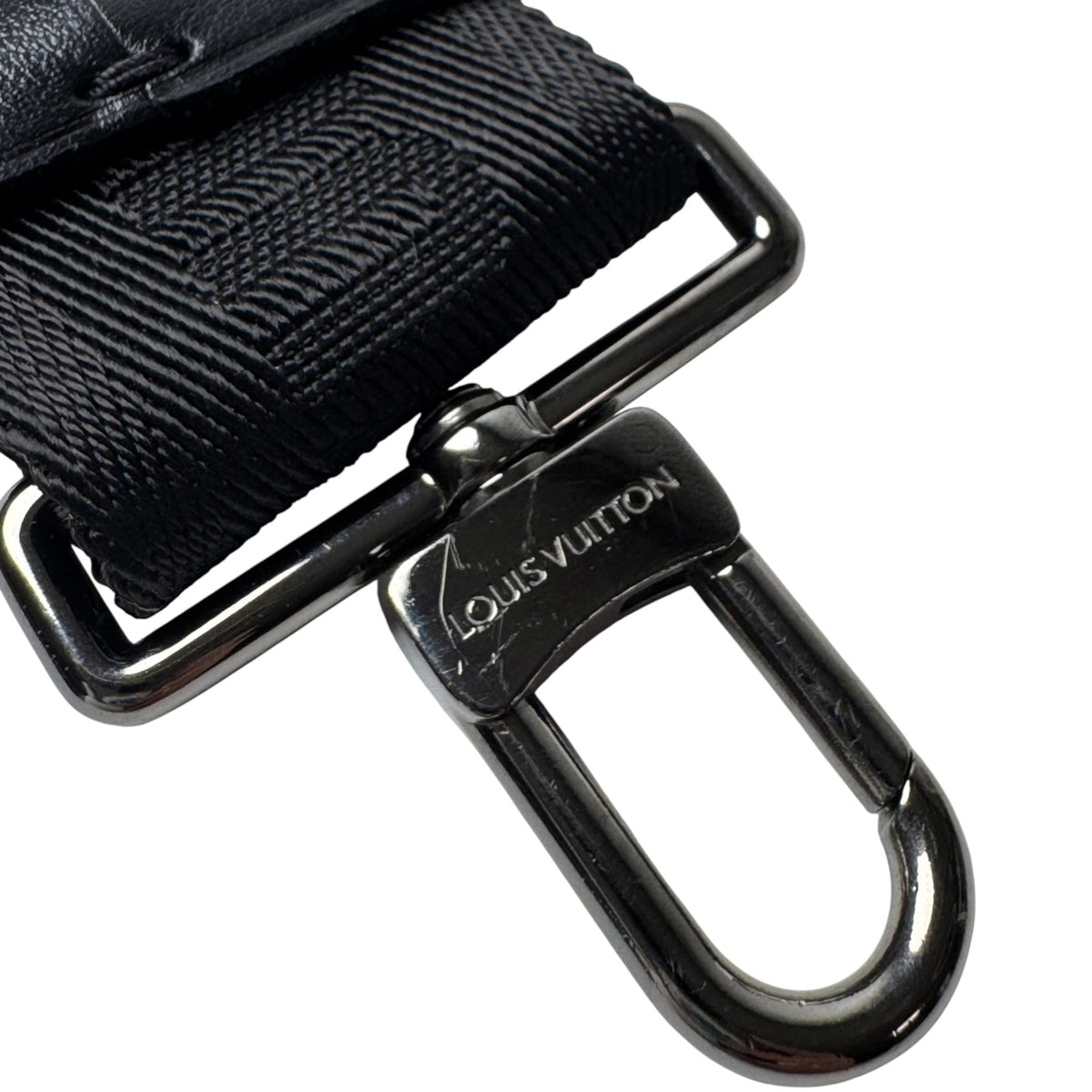 Louis Vuitton Black Monogram Eclipse Shoulder Bag (Pre-Owned)