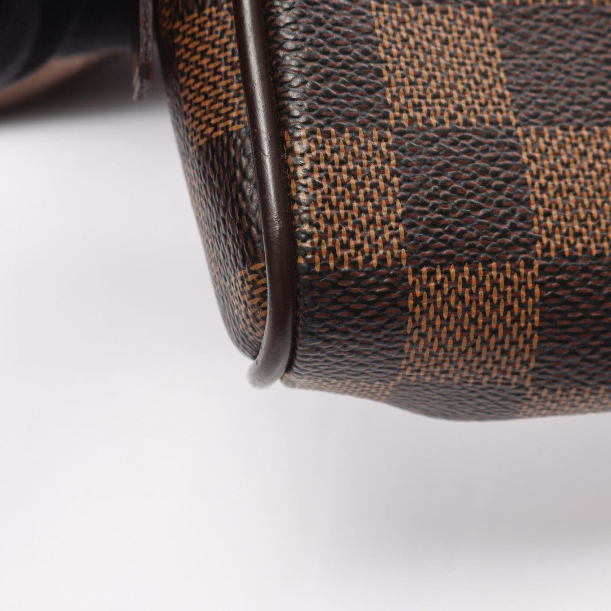 Louis Vuitton Brown Coated Canvas Leather Fanny Pack (Pre-Owned)