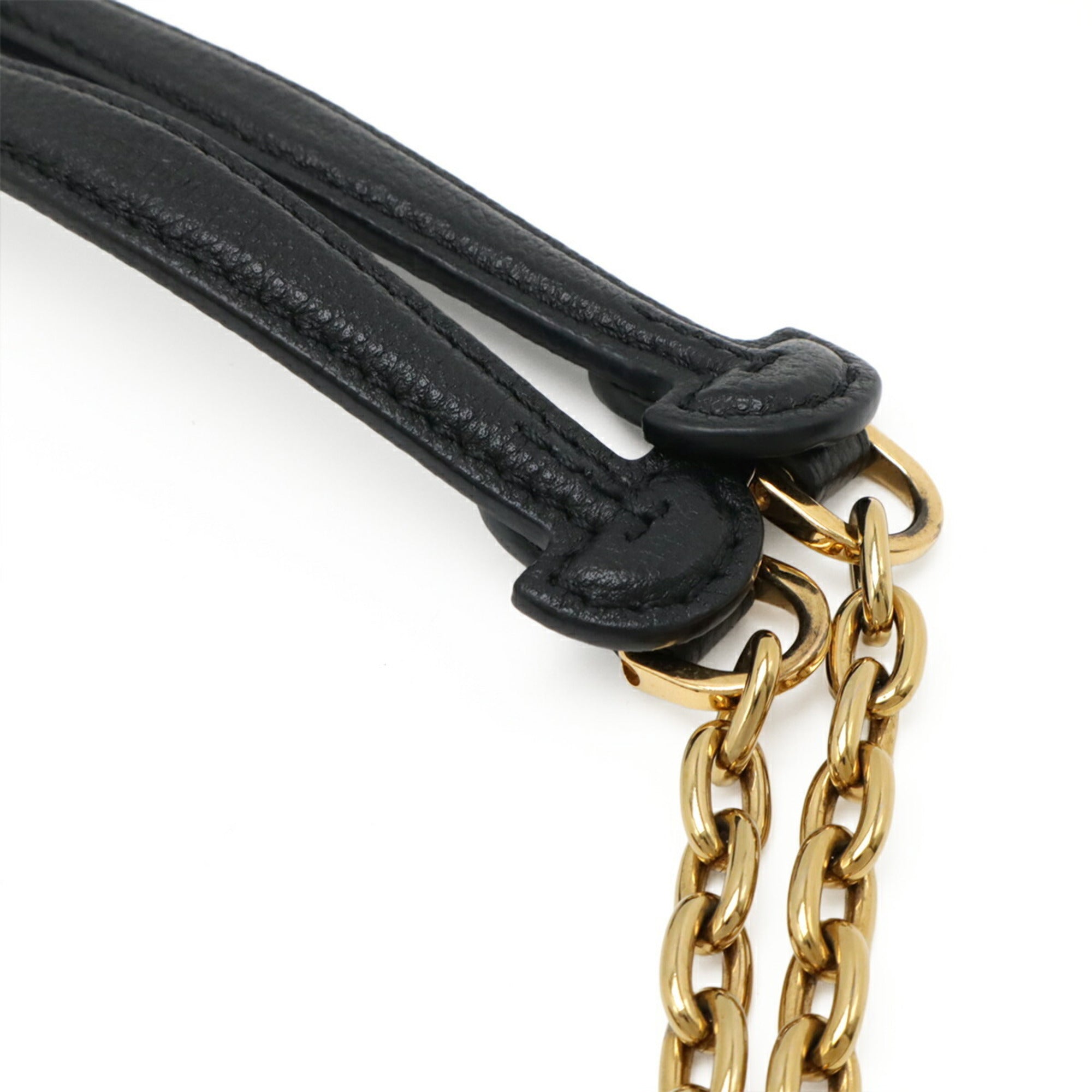 Louis Vuitton Black Noir Monogram Empreinte Shoulder Bag (Pre-Owned)