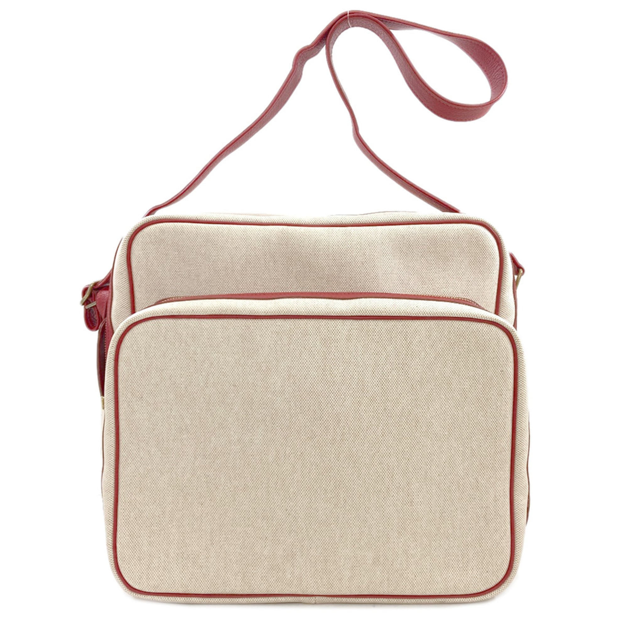 Hermes Natural Red Color Shoulder Bag (Pre-Owned)
