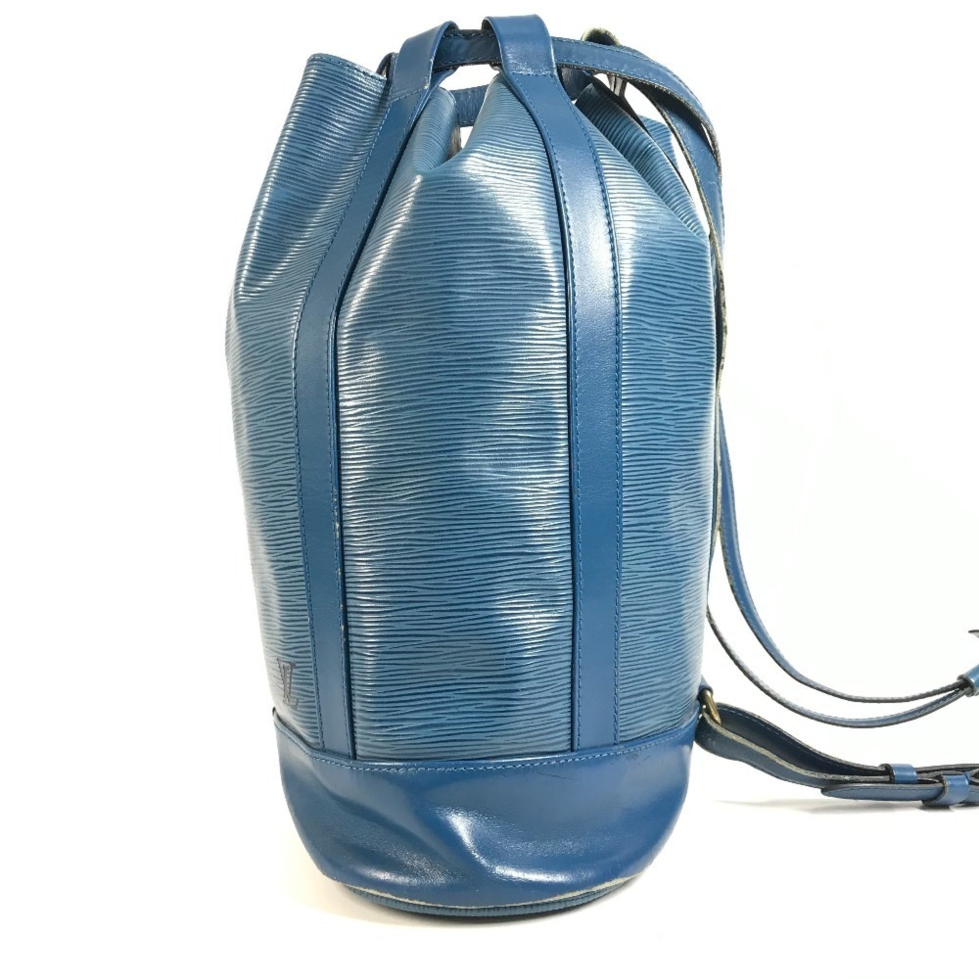 Louis Vuitton Blue Toledo Blue Epi Leather Shoulder Bag (Pre-Owned)