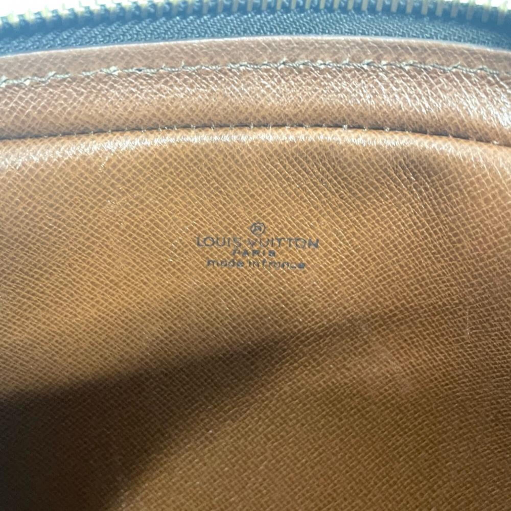 Louis Vuitton Brown Monogram Canvas Shoulder Bag (Pre-Owned)