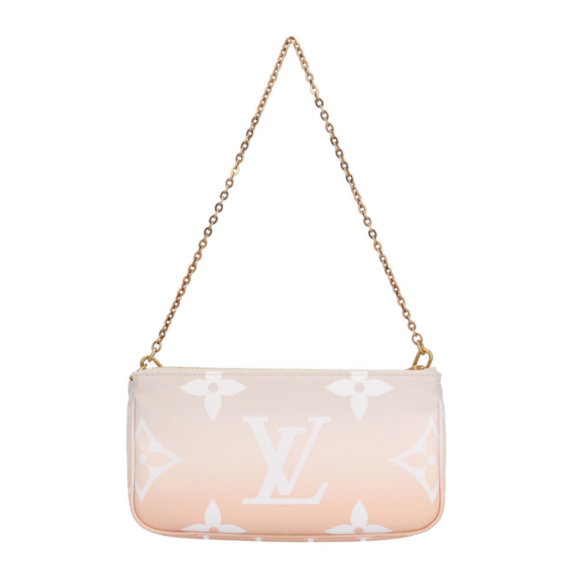 Louis Vuitton Monogram Or Pink Monogram Pochette Pouch Shoulder Bag (Pre-Owned)