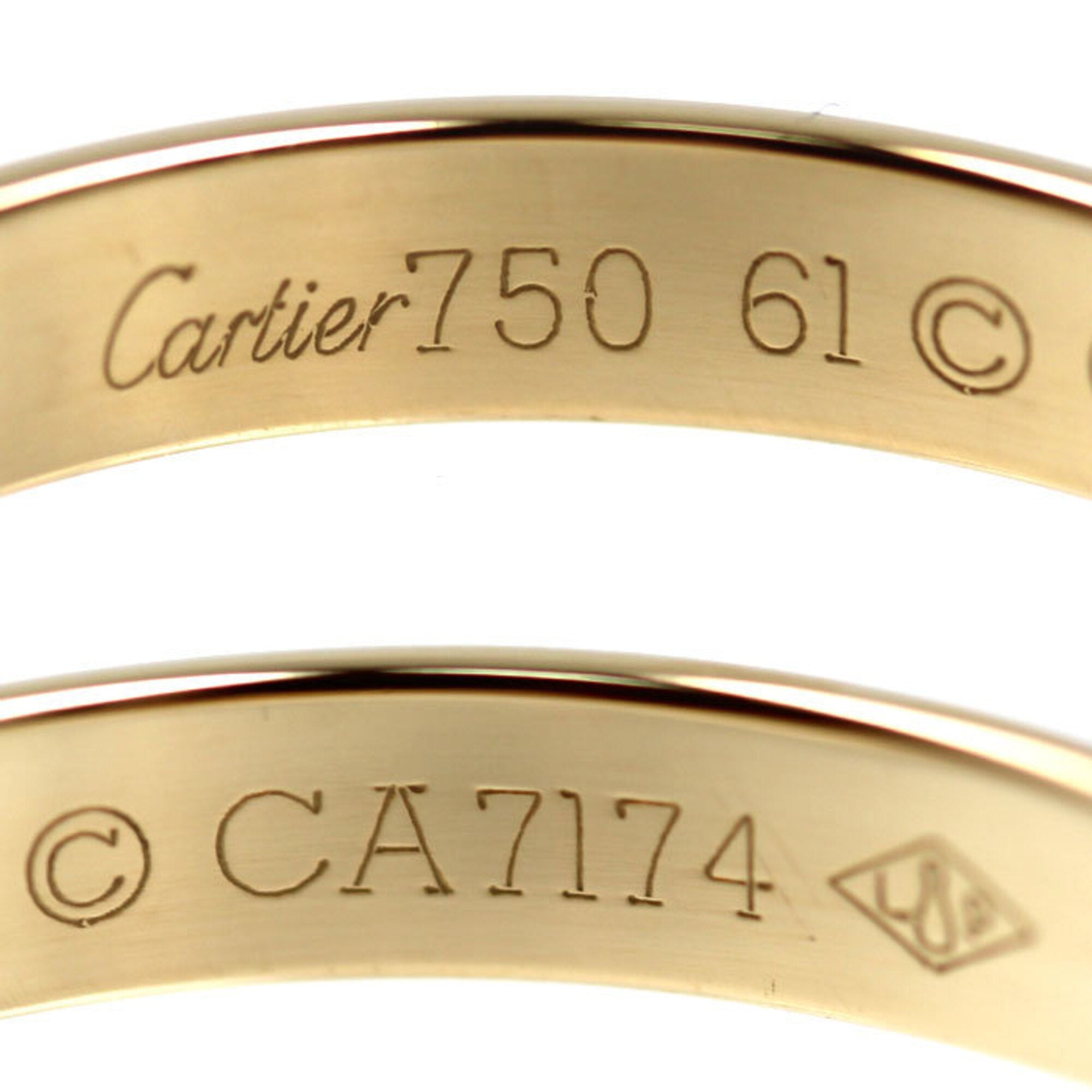 Cartier Yellow Gold (18K) Band Ring (Pre-Owned)
