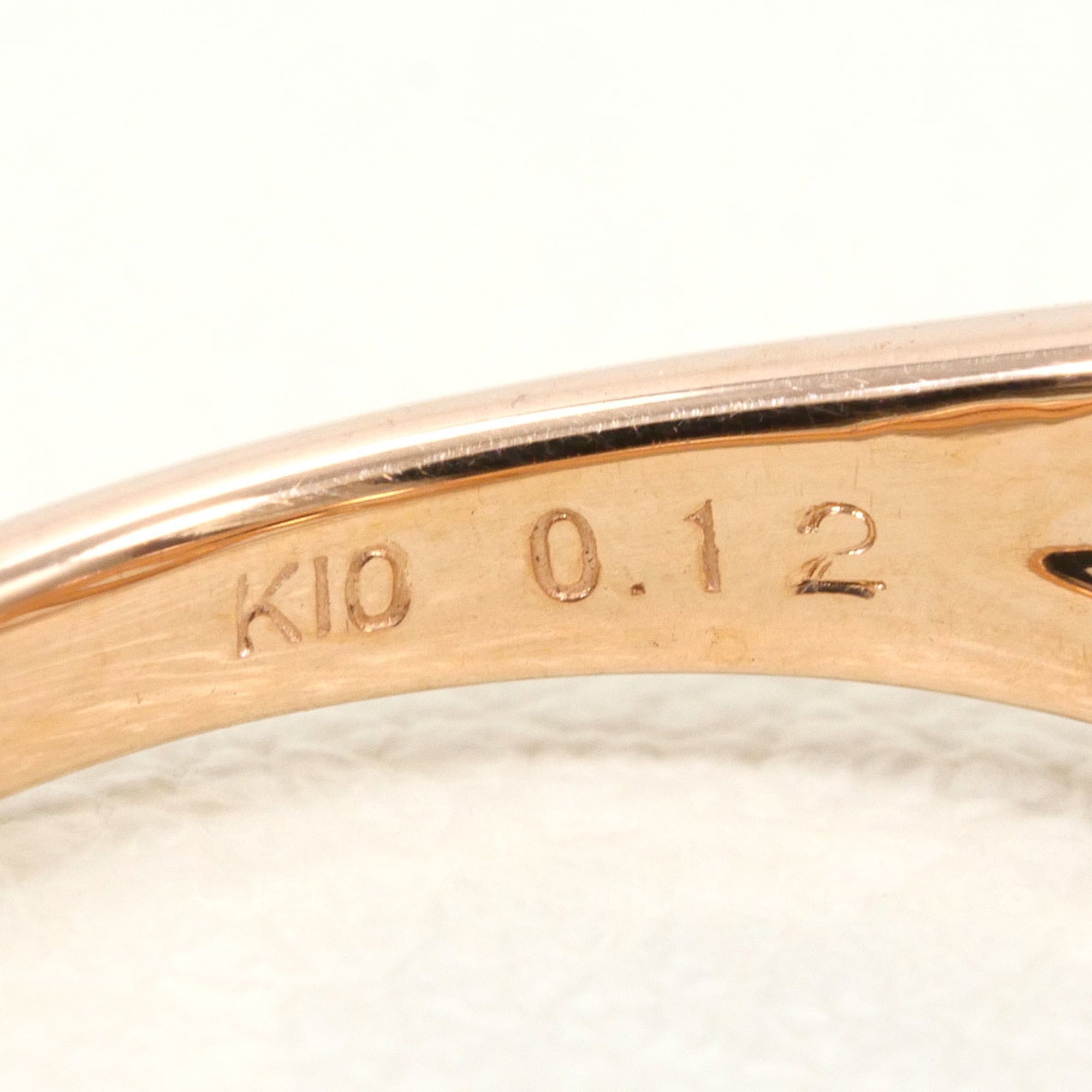 Unbranded Pink Gold Pink Gold (18K) Band Ring (Pre-Owned)