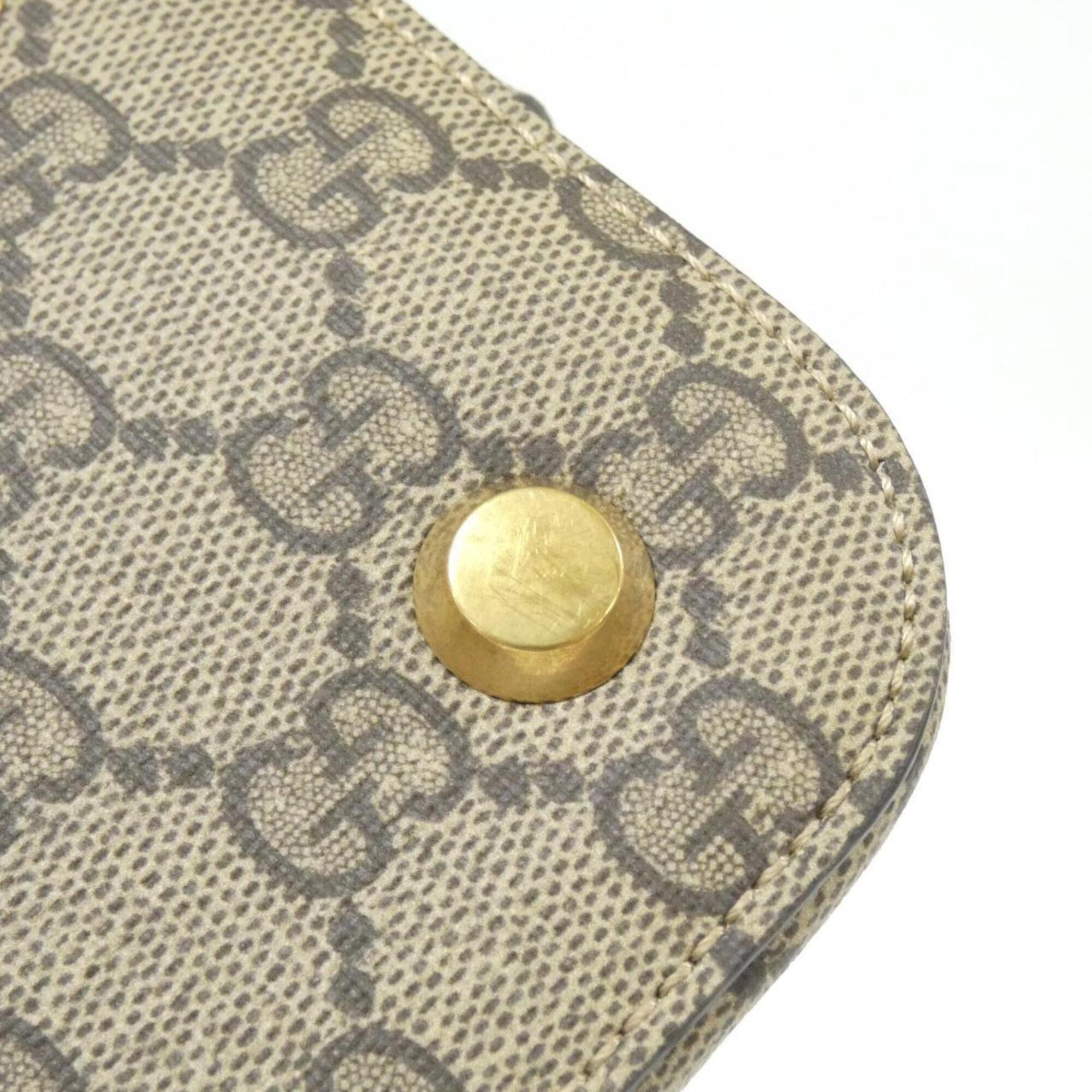Gucci Beige Gg Supreme Canvas Handbag (Pre-Owned)