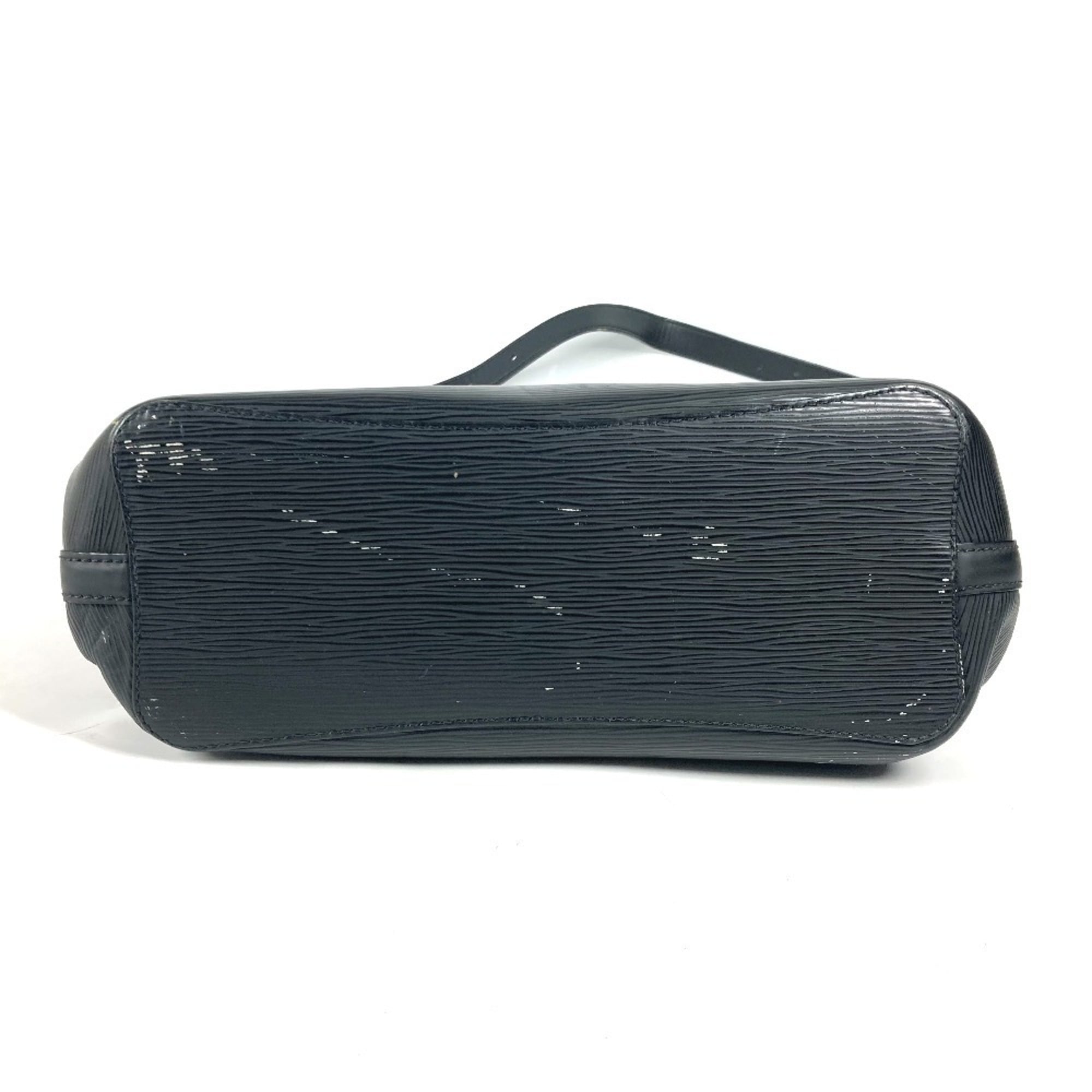 Louis Vuitton Black Noir Epi Leather Shoulder Bag (Pre-Owned)
