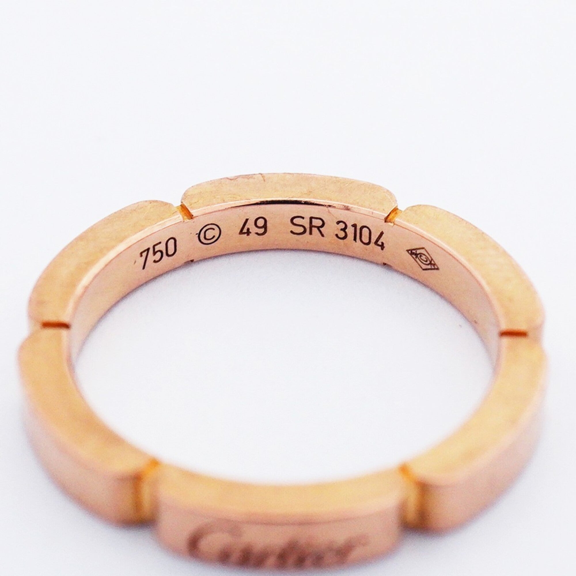 Cartier Pink Gold (18K) Band Ring (Pre-Owned)