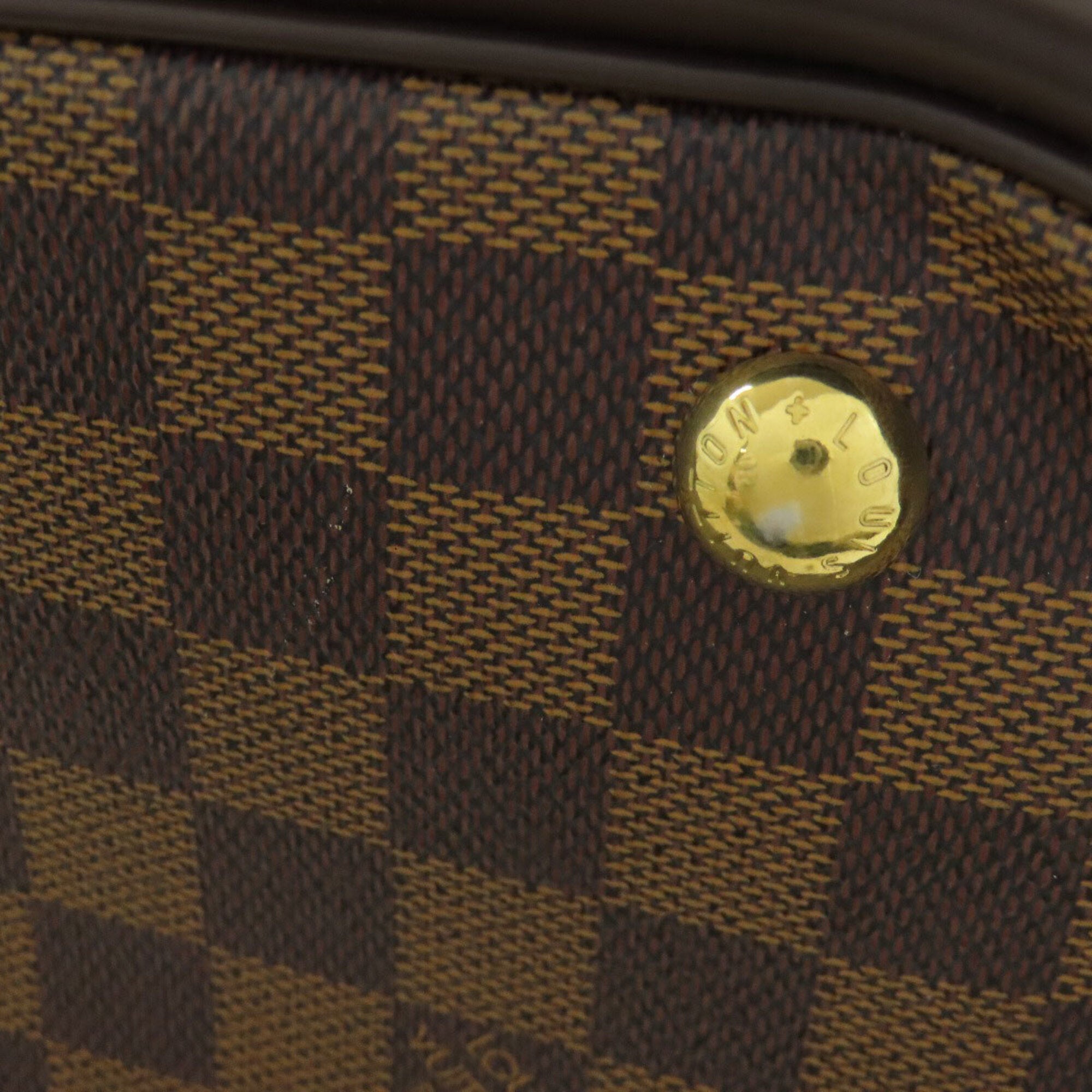 Louis Vuitton Damier Damier Canvas Ebene Damier Canvas Handbag (Pre-Owned)