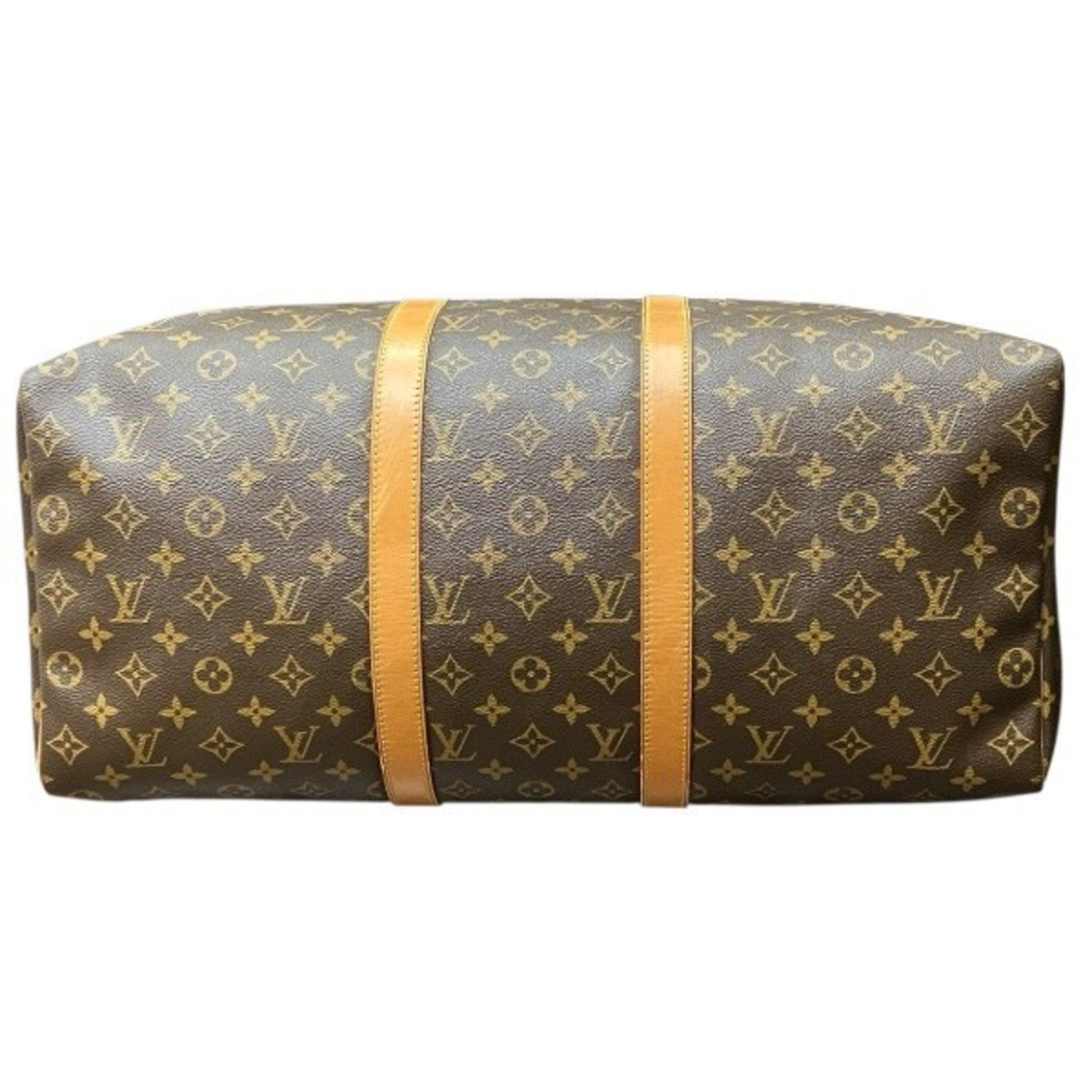 Louis Vuitton Brown Monogram Boston Bag Handbag (Pre-Owned)
