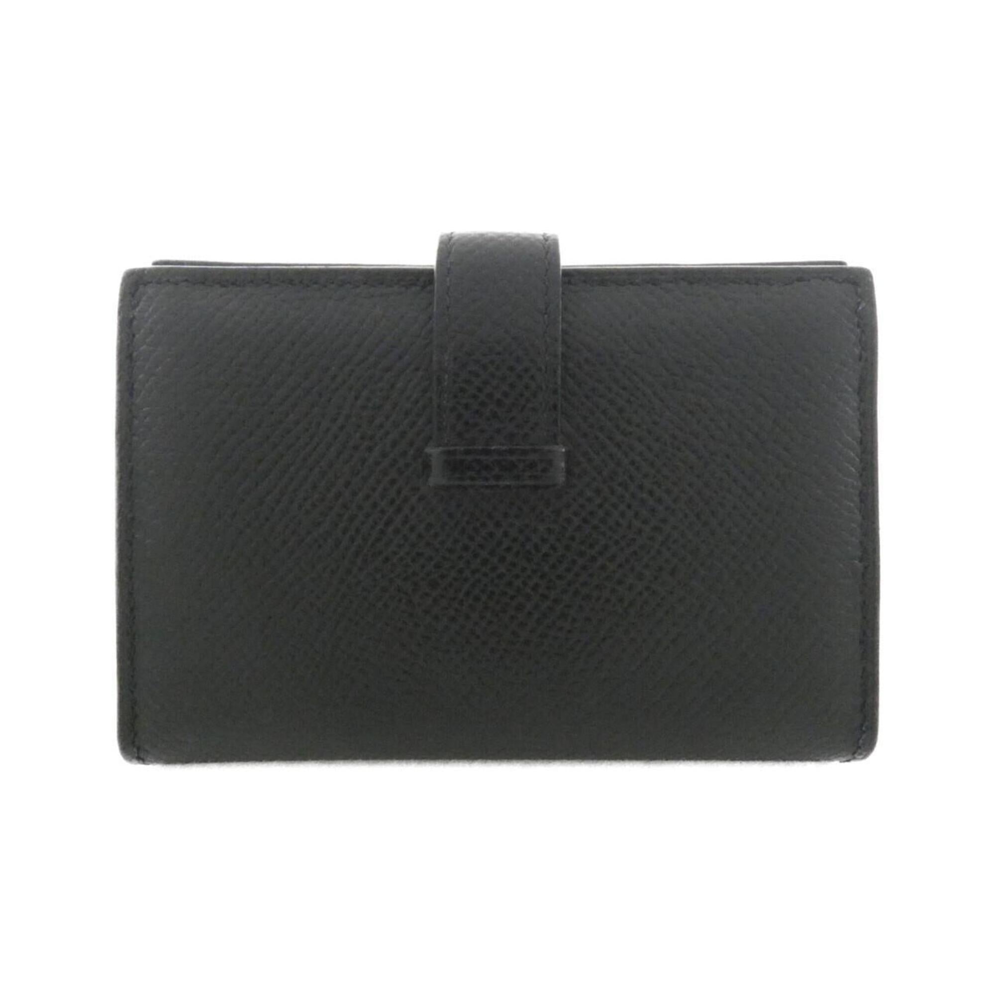 Hermes Black Epsom Leather Wallet (Bi-Fold) (Pre-Owned)