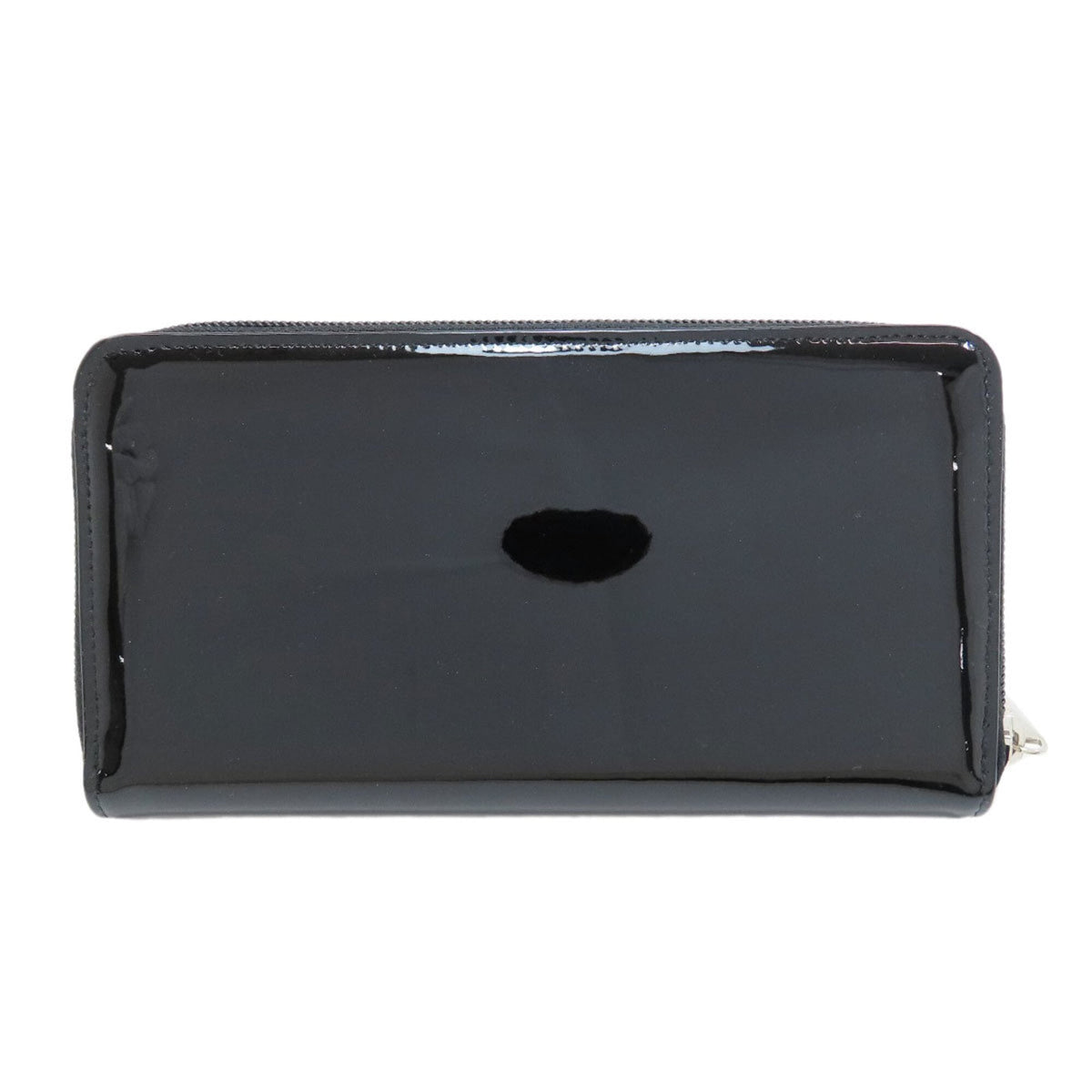 Chanel Black Leather Long Wallet (Bi-Fold) (Pre-Owned)