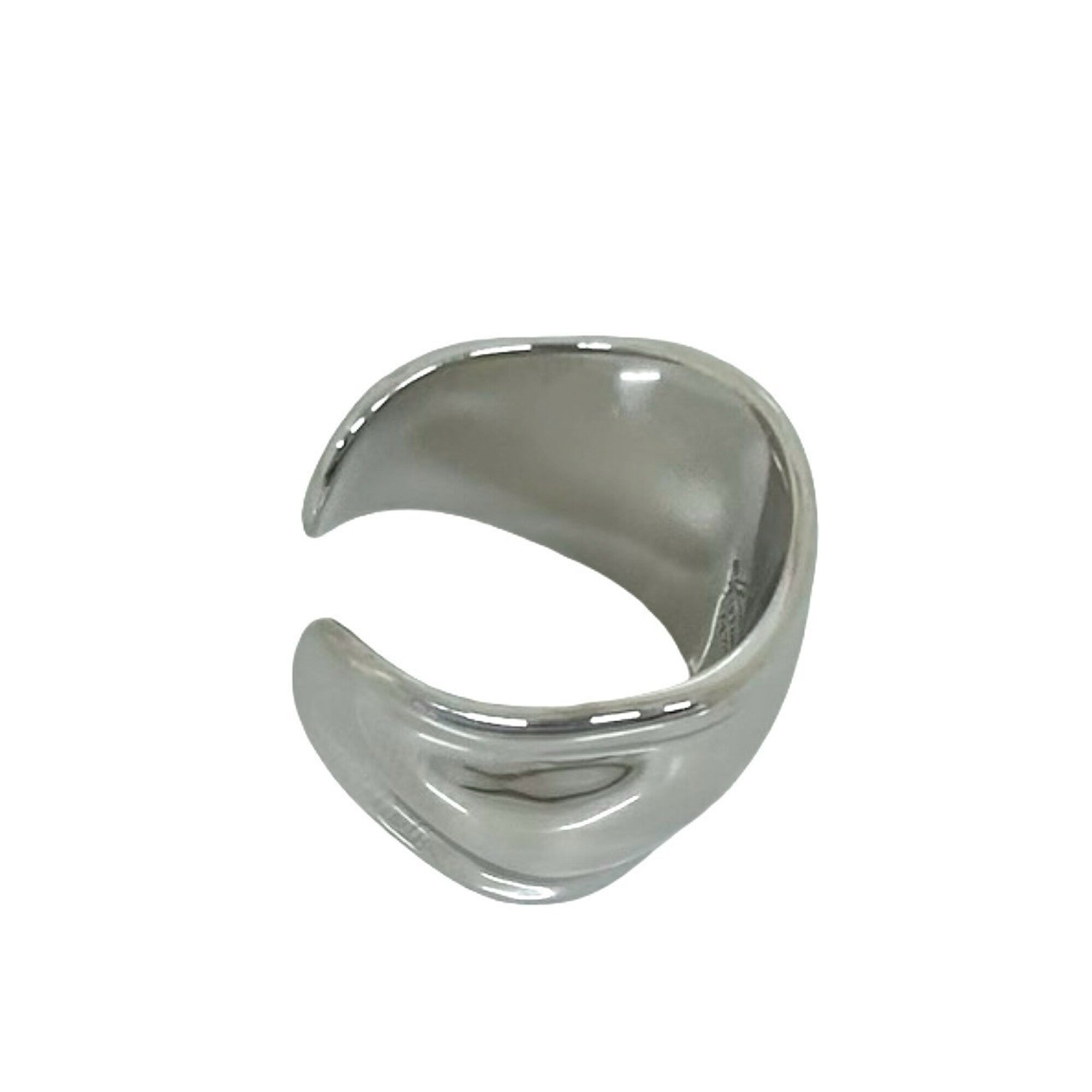 Tiffany Silver Silver 925 Band Ring (Pre-Owned)