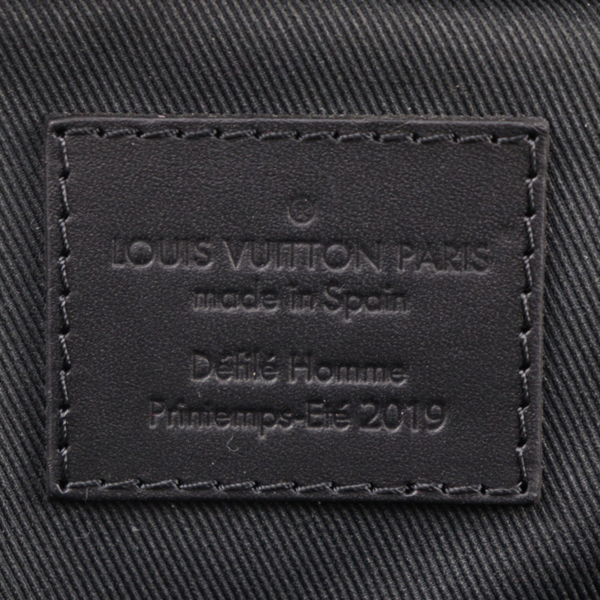 Louis Vuitton Black Brown Monogram Monogram Leather Shoulder Bag Sling Bag (Pre-Owned)