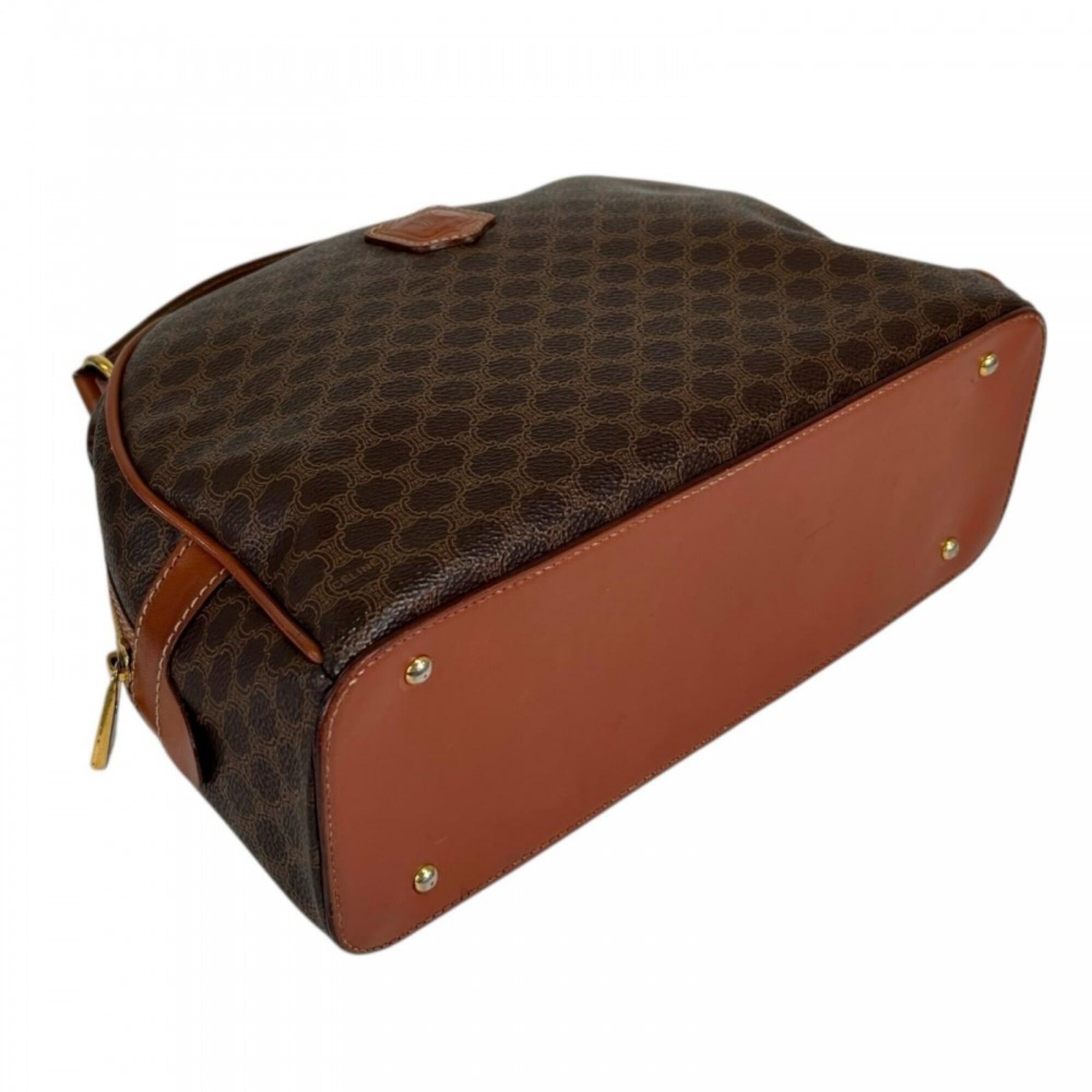 Celine Brown Leather Shoulder Bag (Pre-Owned)