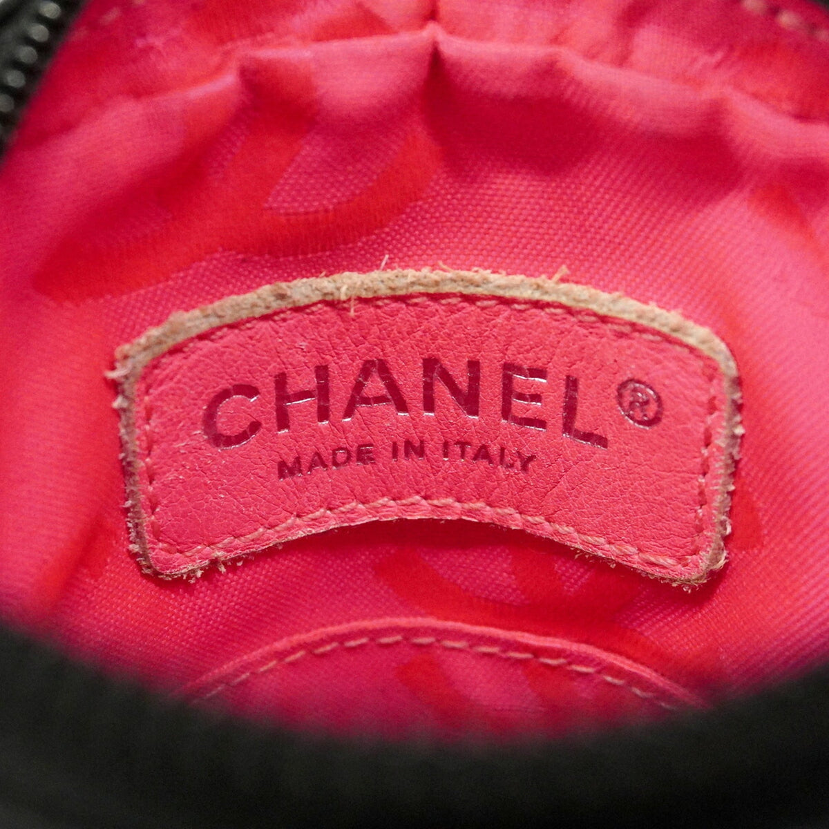 Chanel Black Leather Shoulder Bag (Pre-Owned)