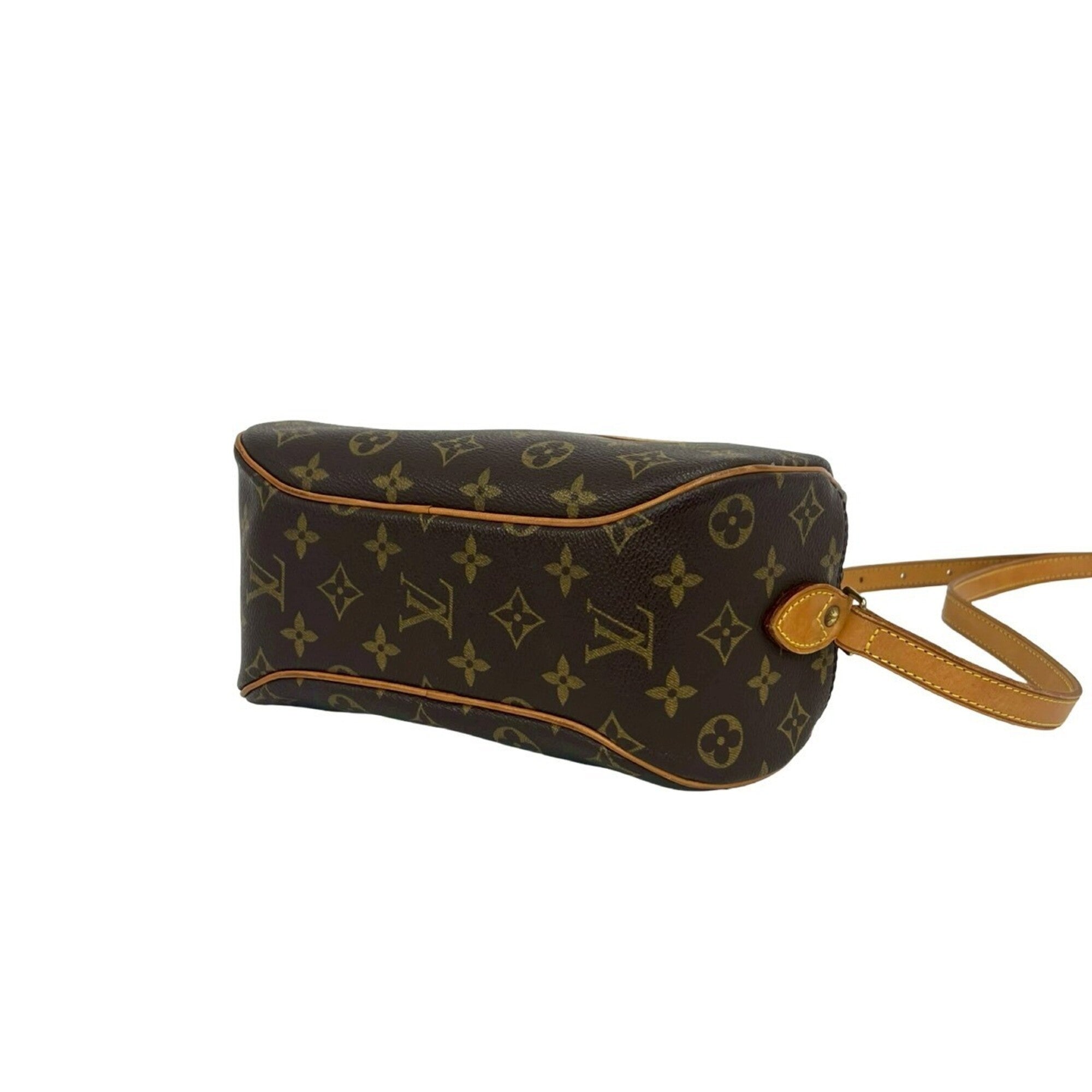 Louis Vuitton Brown Leather Pvc Shoulder Bag (Pre-Owned)