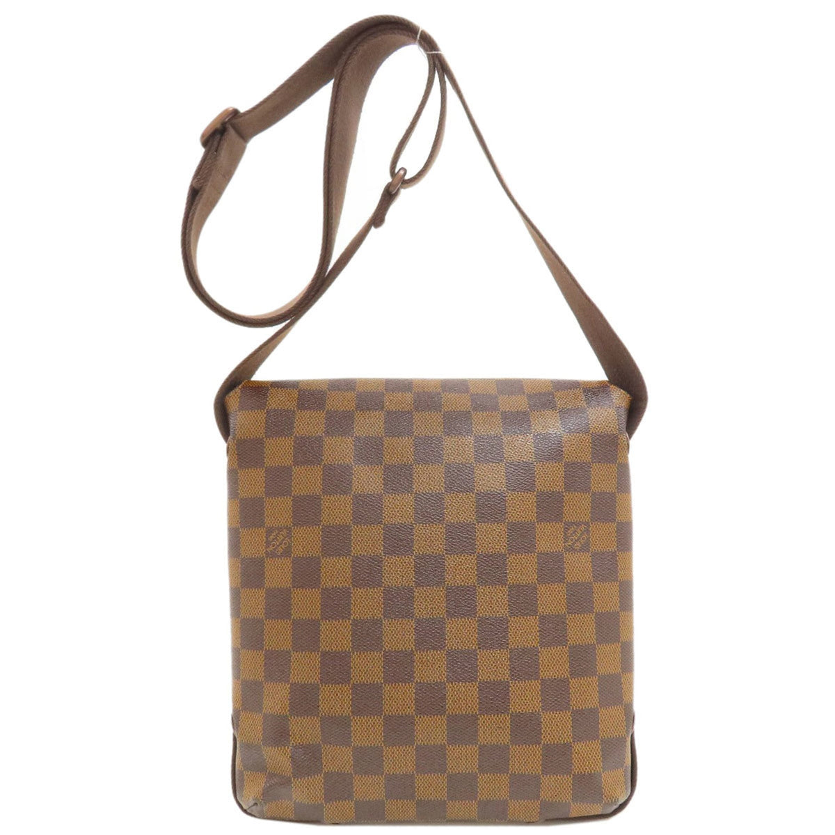 Louis Vuitton Brown Damier Canvas Ebene Damier Canvas Shoulder Bag (Pre-Owned)