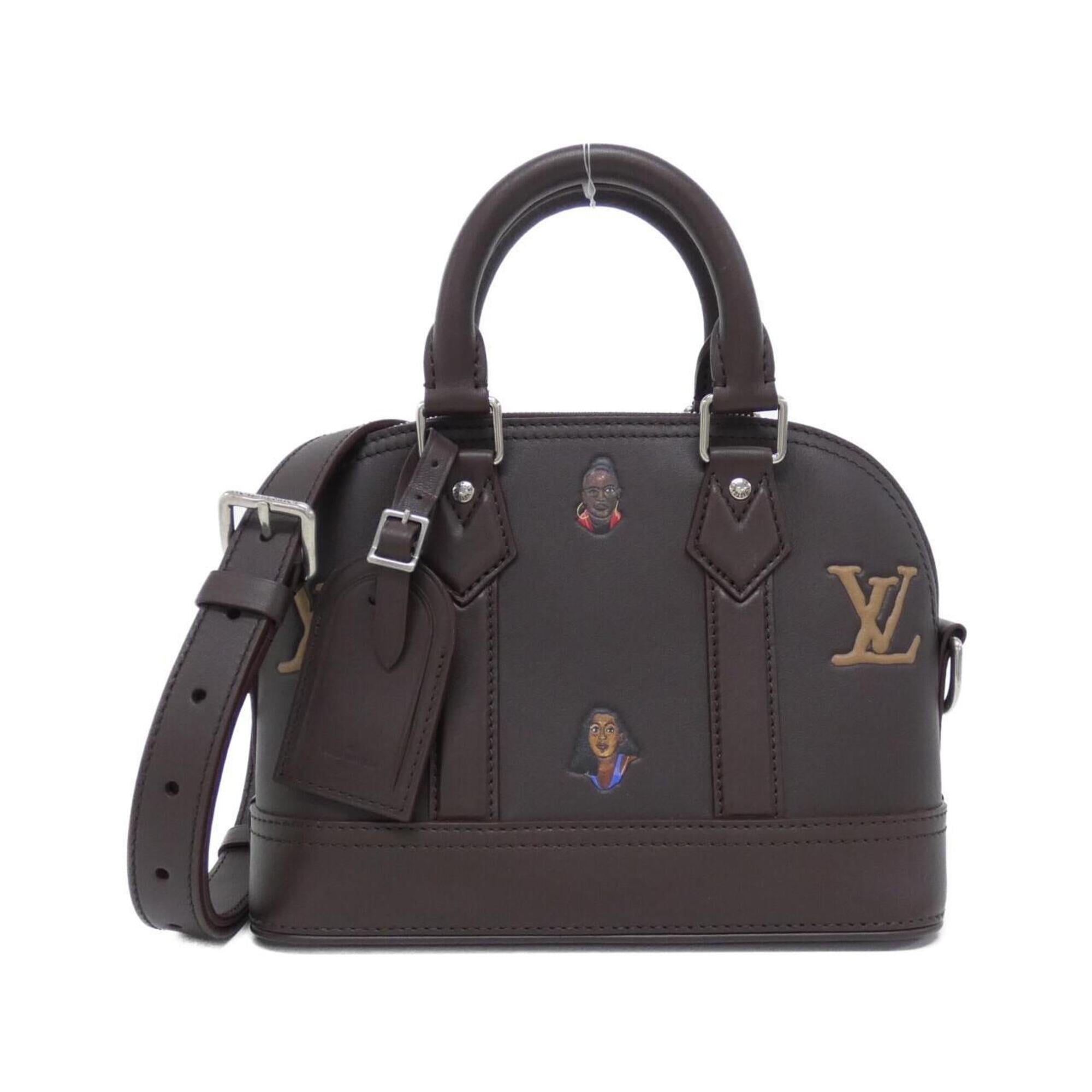 Louis Vuitton Brown Leather Handbag (Pre-Owned)