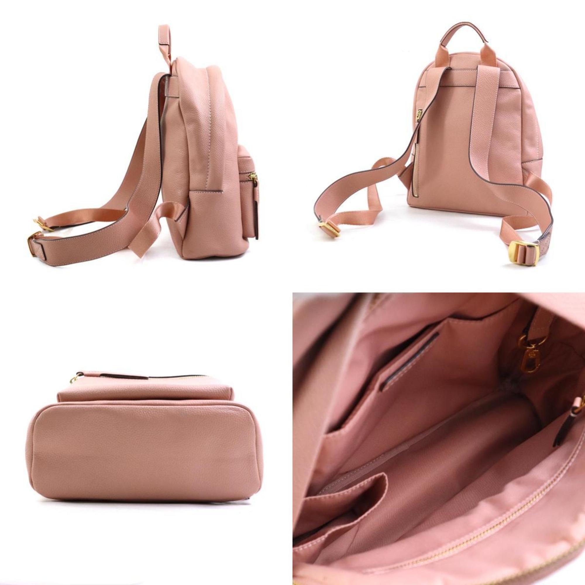 Tory Burch Pink Leather Backpack (Pre-Owned)