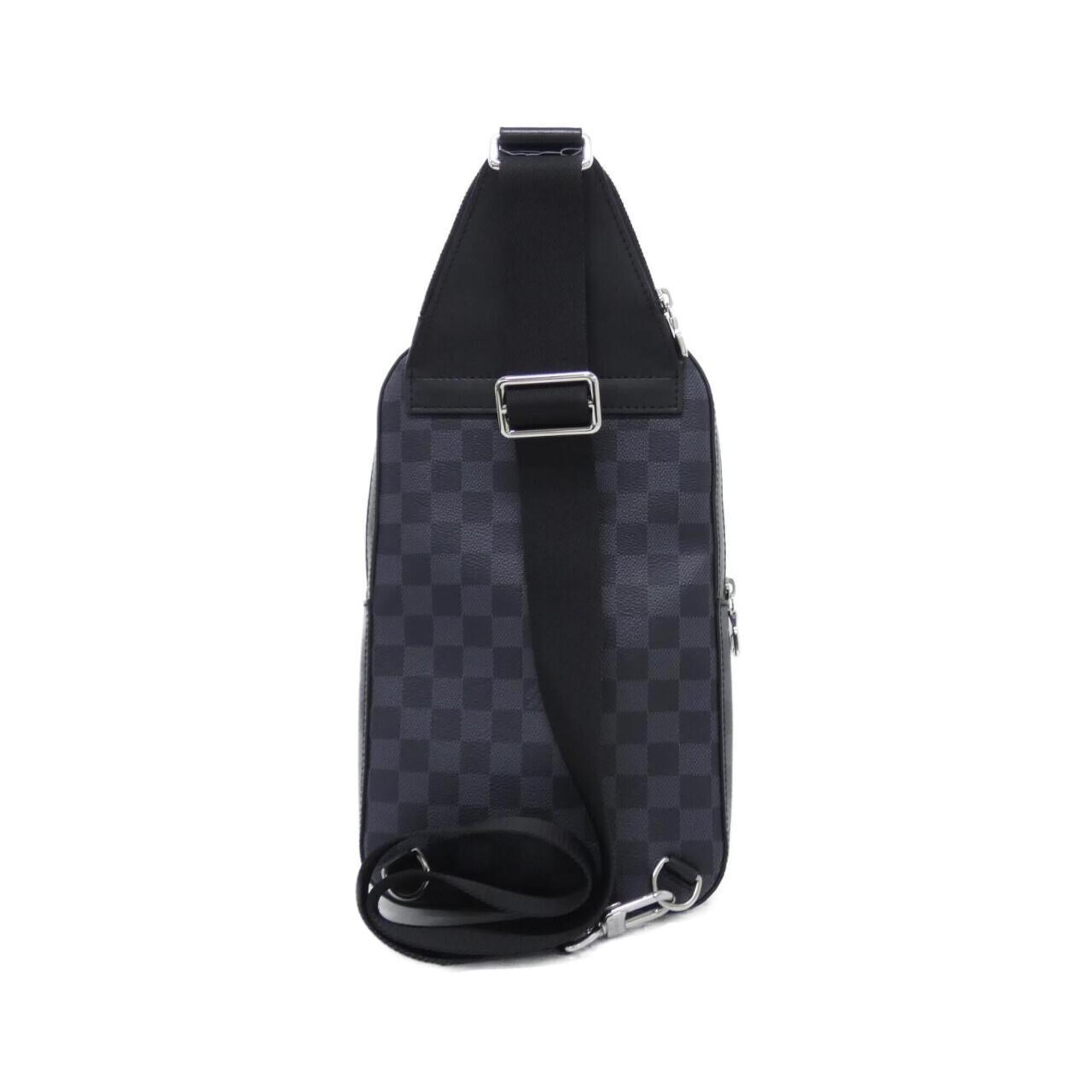 Louis Vuitton Graphite Coated Canvas Shoulder Bag (Pre-Owned)