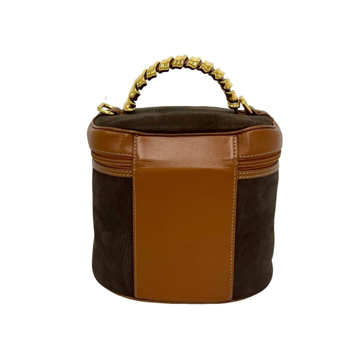 Loewe Brown Leather Handbag Shoulder Bag (Pre-Owned)