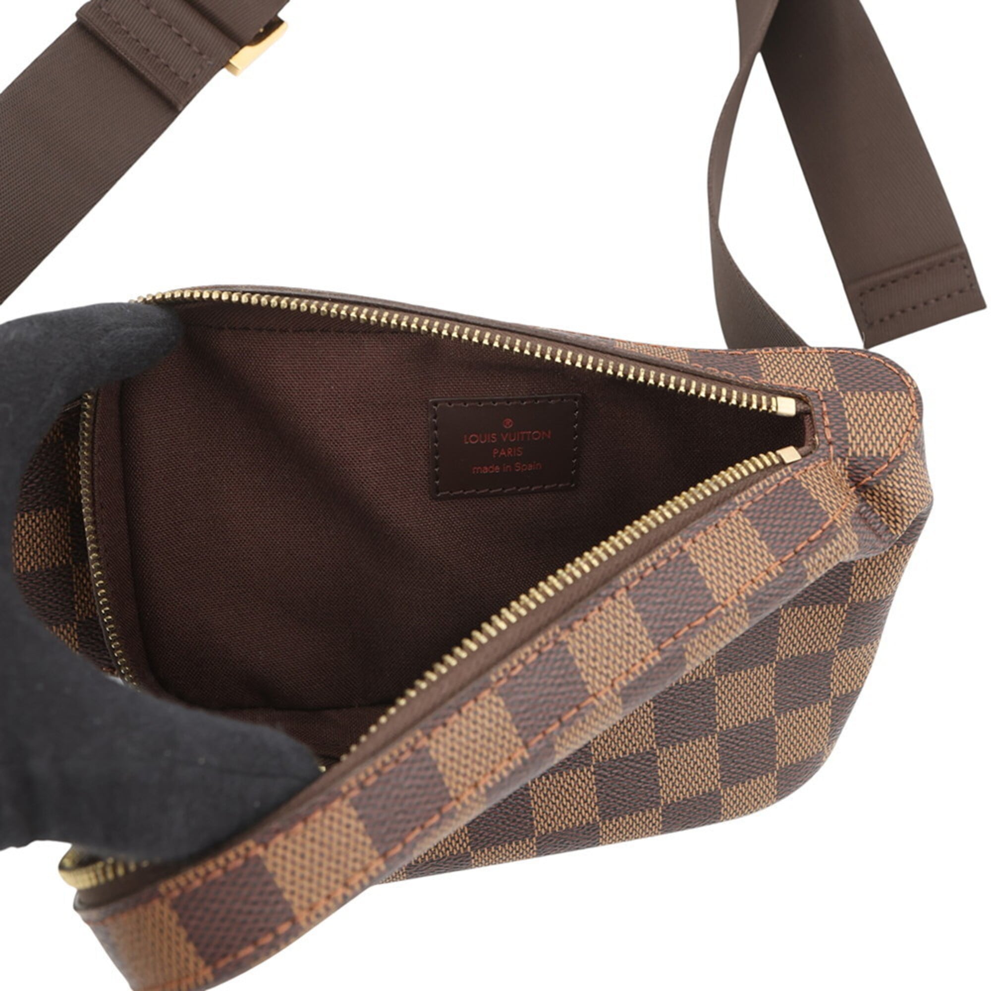 Louis Vuitton Damier Brown Damier Canvas Ebene Shoulder Bag Sling Bag (Pre-Owned)