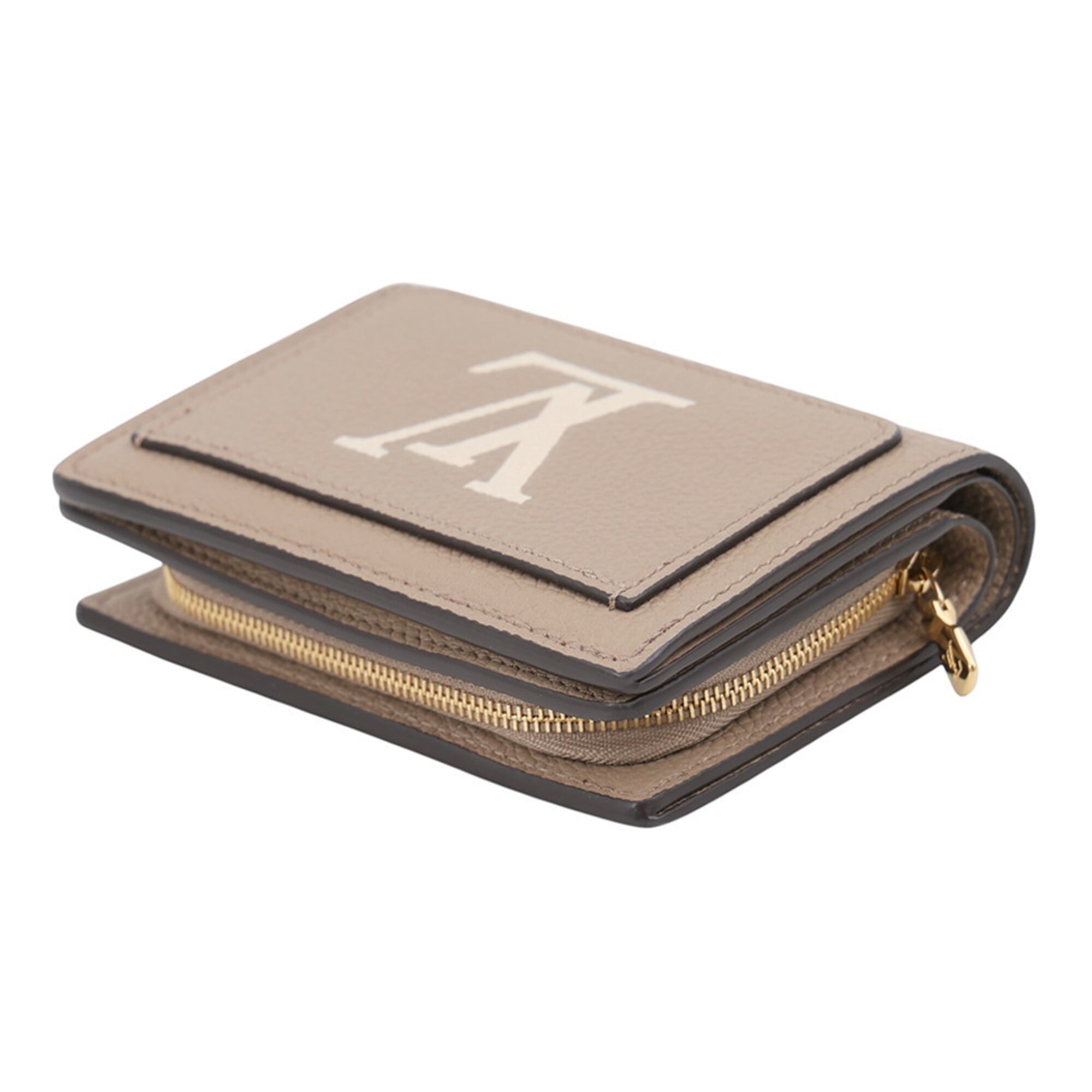 Louis Vuitton Cream Tourterelle Monogram Empreinte Wallet (Bi-Fold) (Pre-Owned)