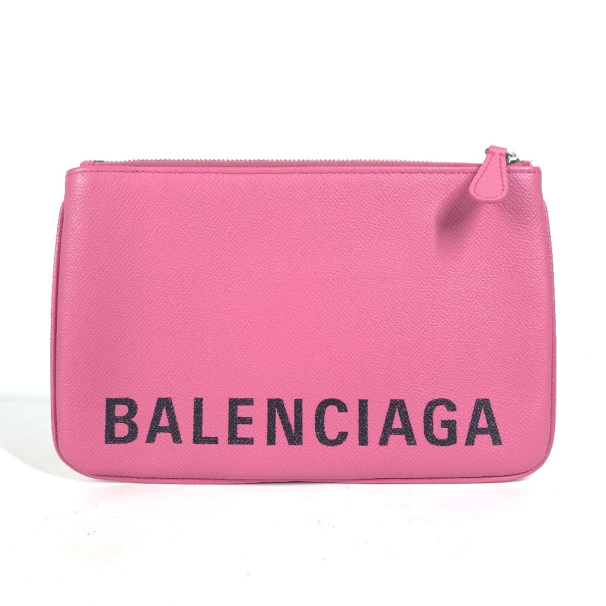 Balenciaga Pink Leather Clutch Bag (Pre-Owned)